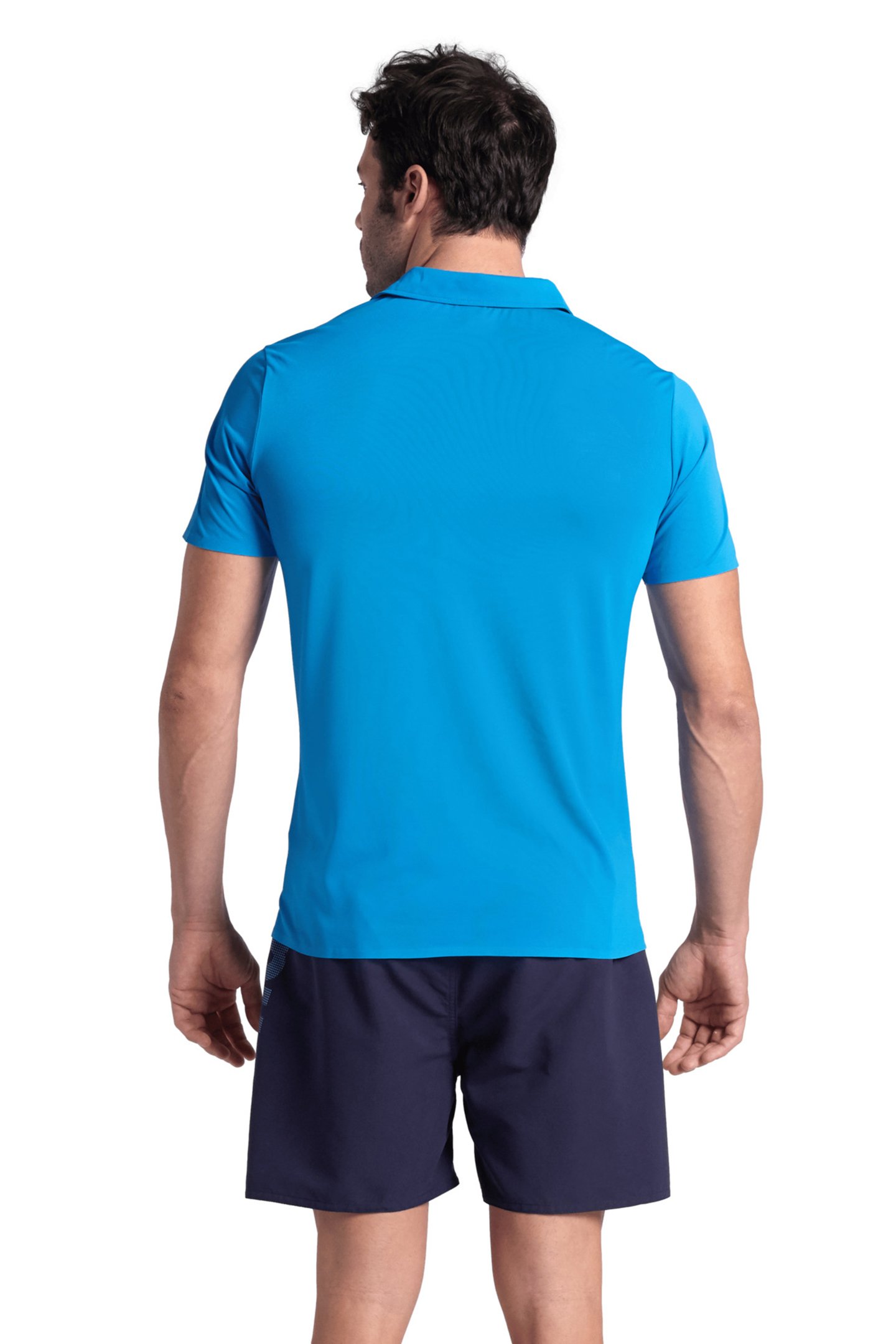 MEN'S POLOSHIRT POCKET SOLID BLUE LAKE 2
