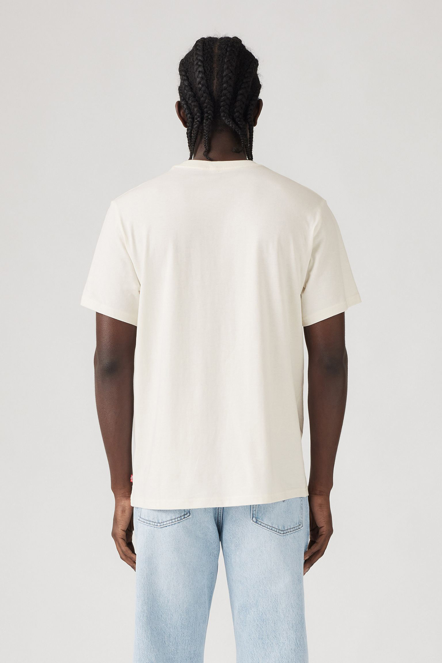 SS RELAXED FIT TEE ARCHIVAL RODEO EGRET 2