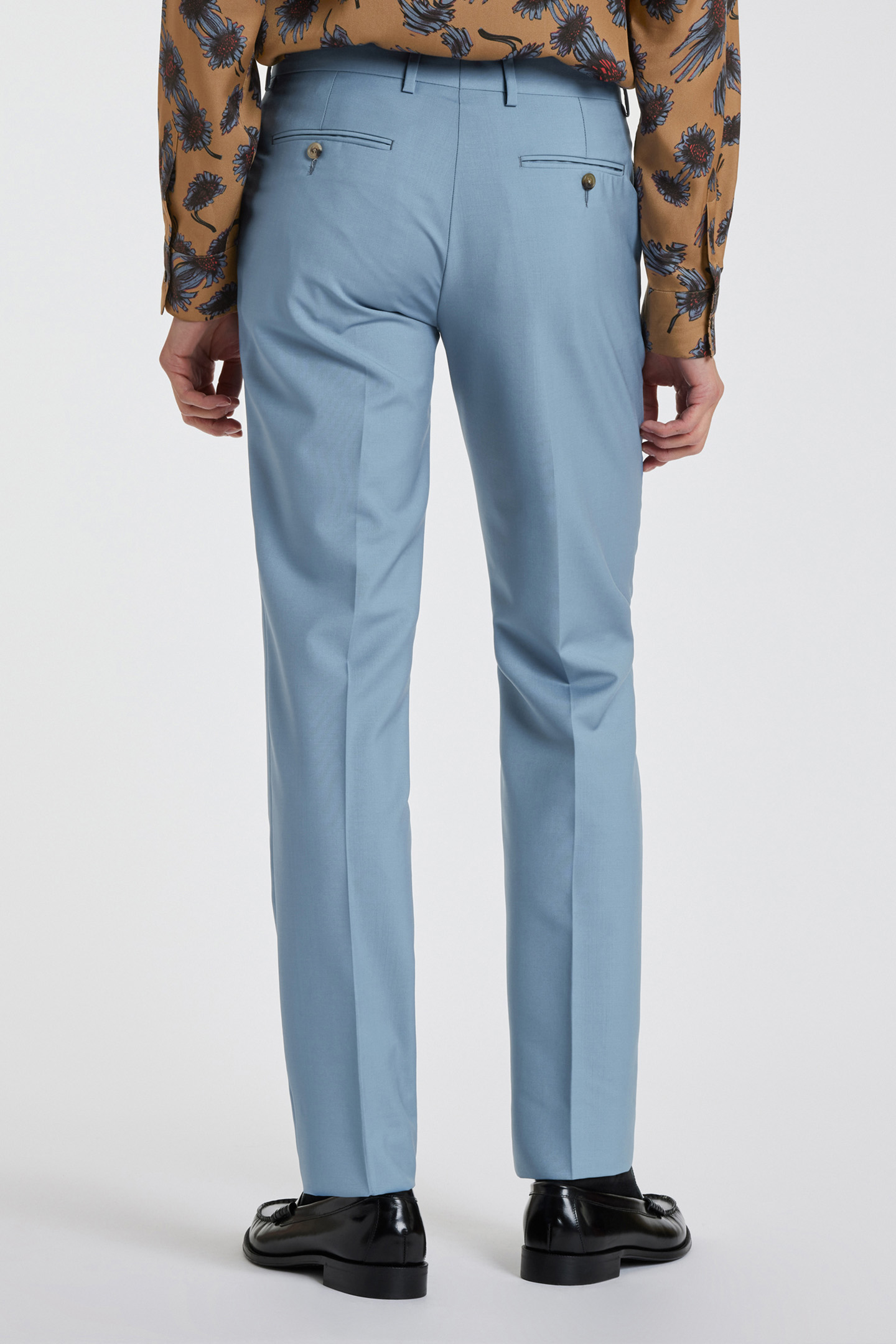 GENTS 2 BUTTON SUIT LIGHT BLUE 5