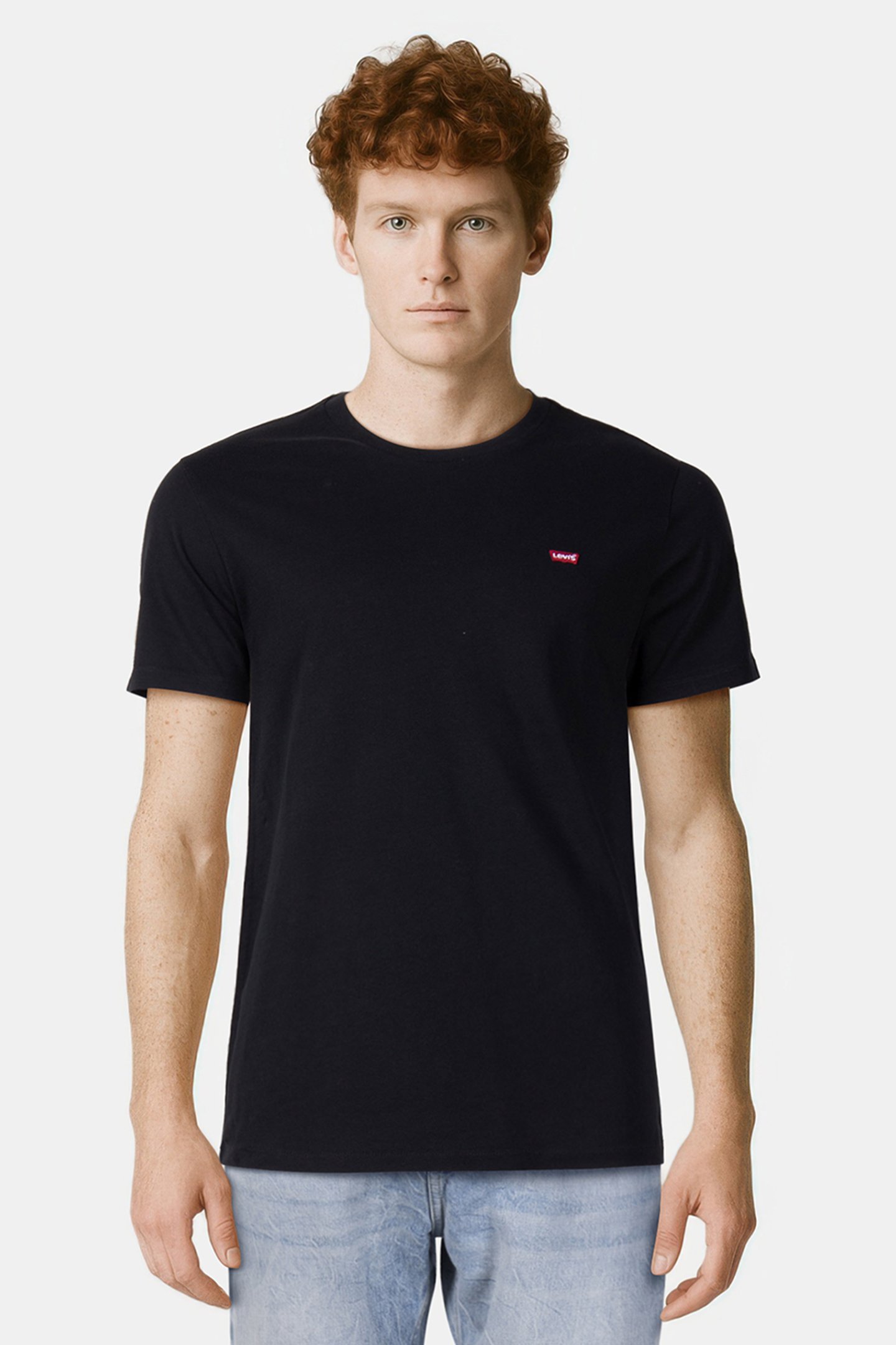 LSE SS CLASSIC HM TEE BLACK by Levi's