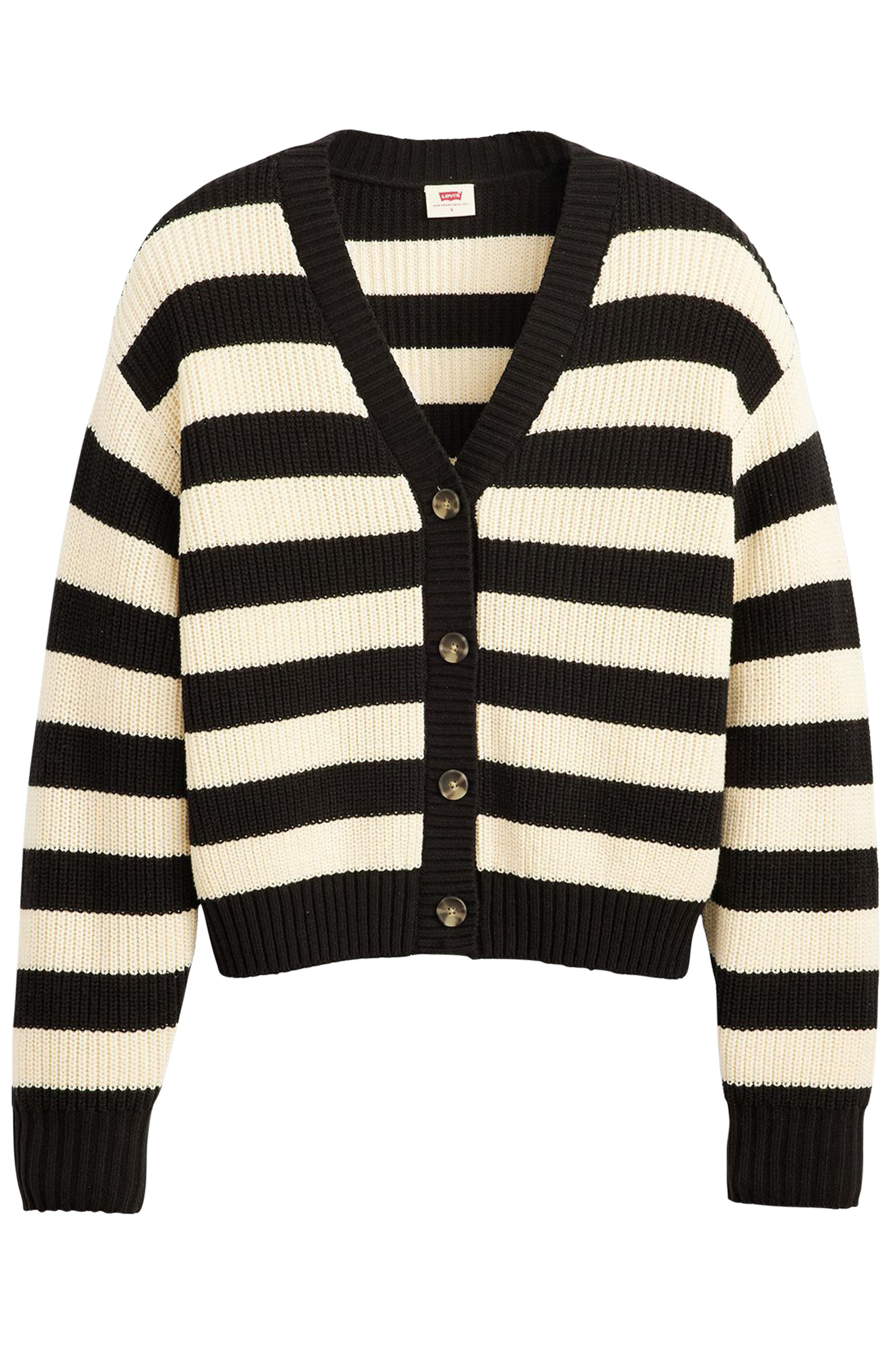 SNOWFLAKE CARDIGAN BUTTERFLY STRIPE CAVIAR 3