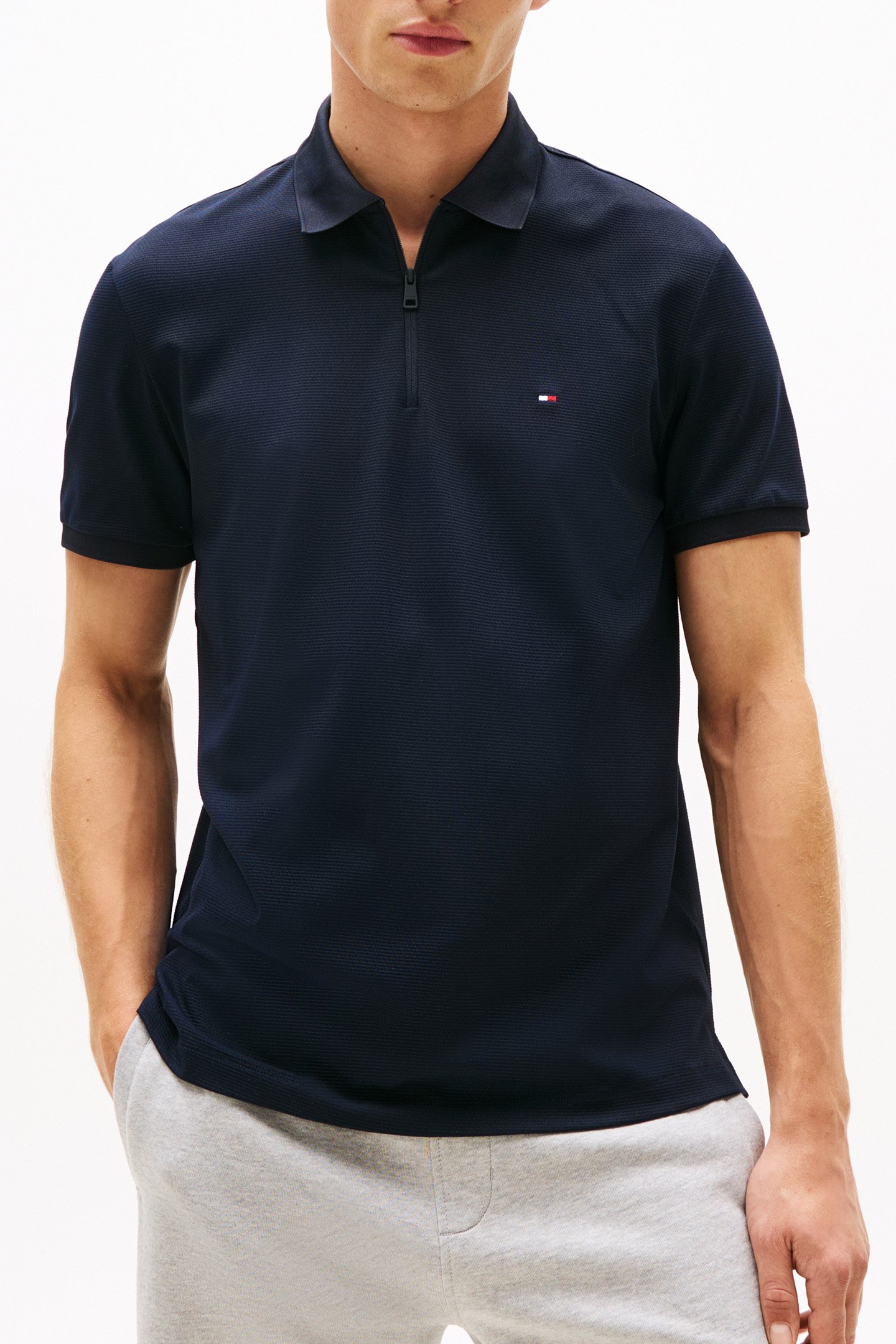 PERFORMANCE PIQUE DESERT SKY by Tommy Hilfiger