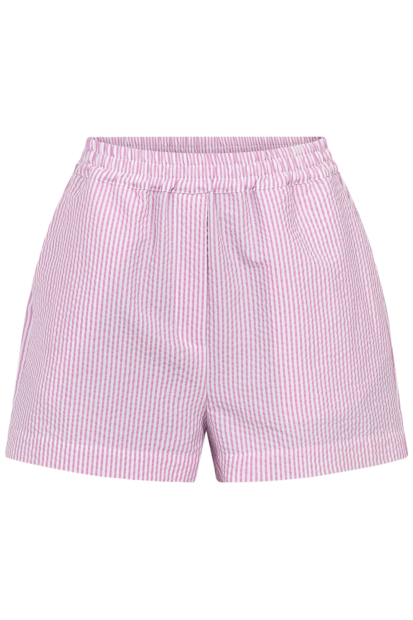 BAY SHORTS PINK-WHITE STRIPE 2