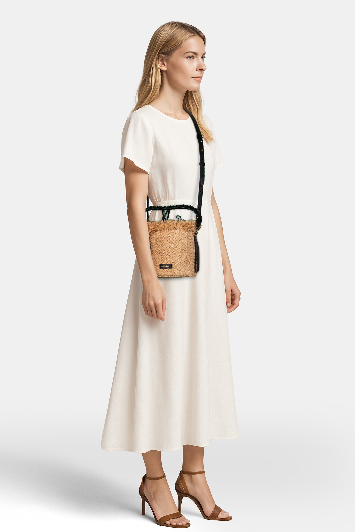 COCCINELLE HYDOLE NATURAL/NOIR 2