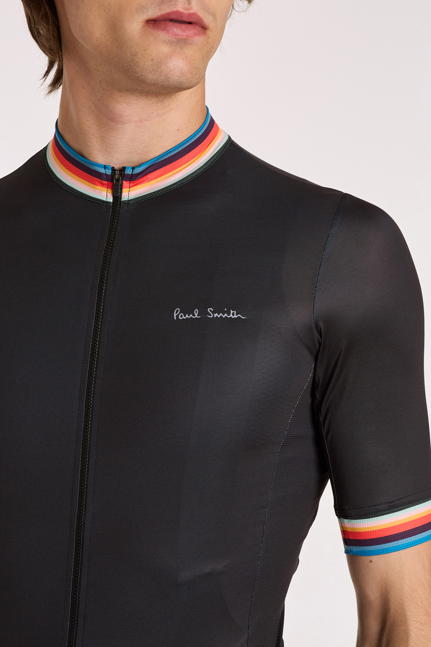 CYCLE JERSEY ARTIST STRIPE BLACK 5