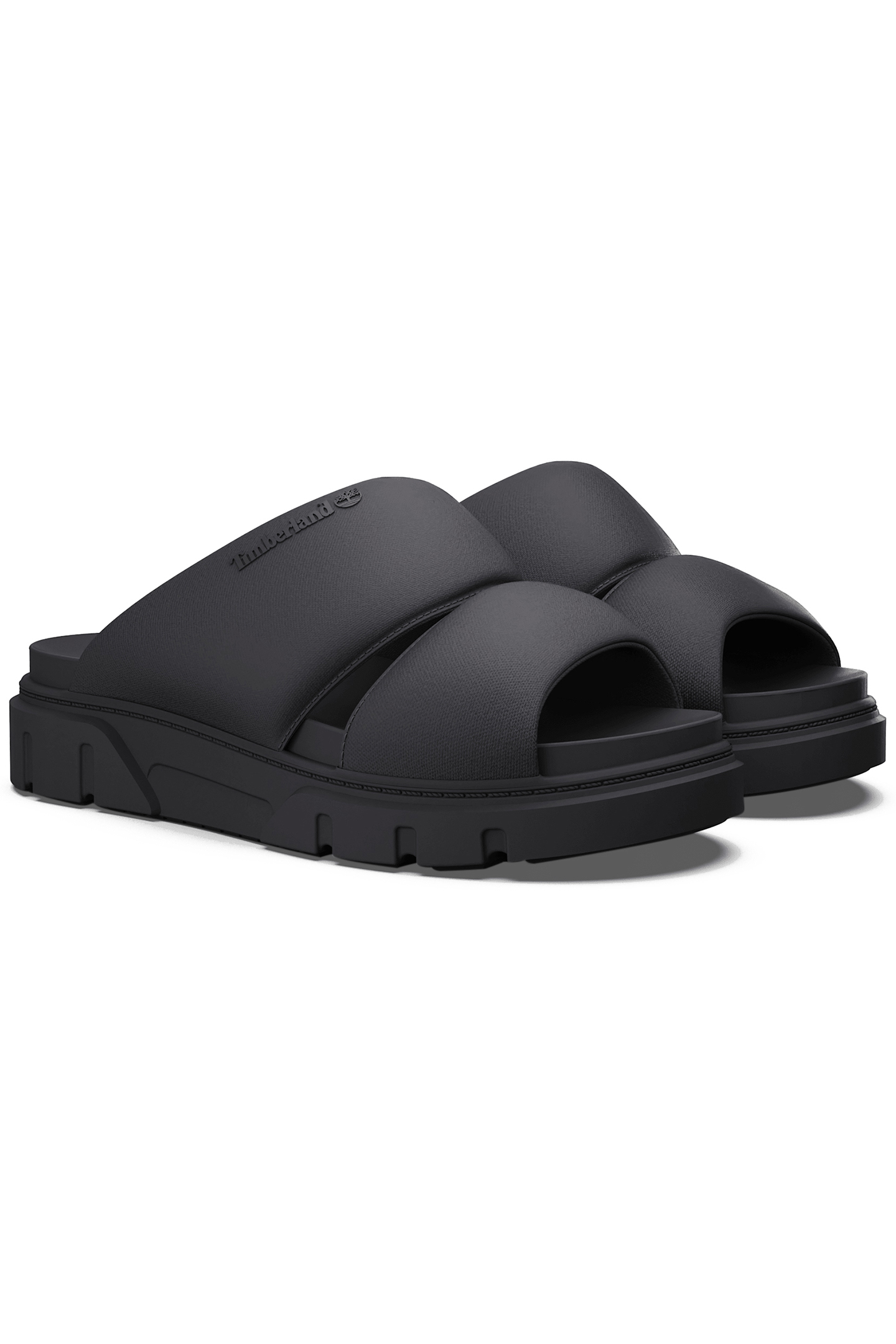 GREYFIELD SANDAL SLIDE SANDAL BLACK KNIT 2