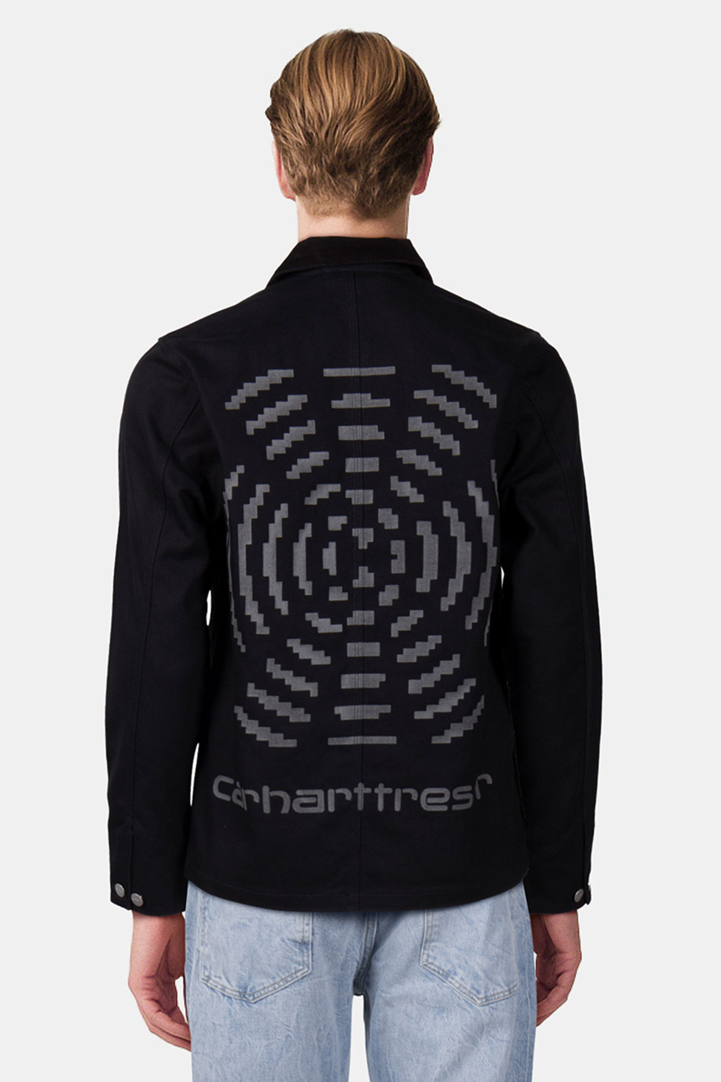 CARHARTT WIP – WAY OF THE LIGHT MICHIGAN COAT BLACK / DARK G 2