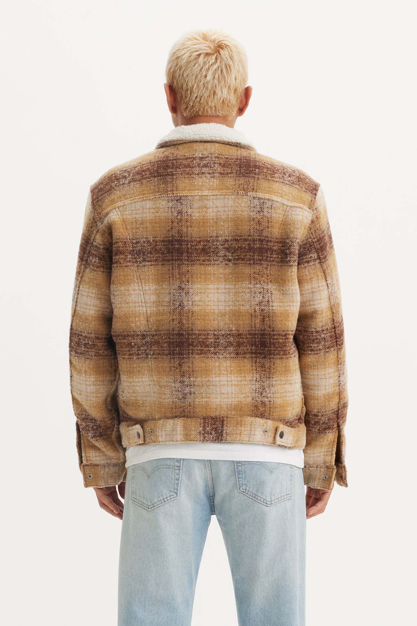 PLAID TYPE3 SHERPA TRUCK WESTIN PLAID CURRY 2