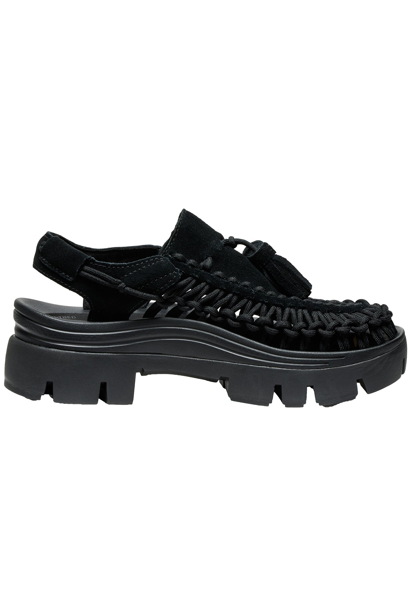 UNISEX UNEEK PLT TASSELL BLACK/BLACK by Keen