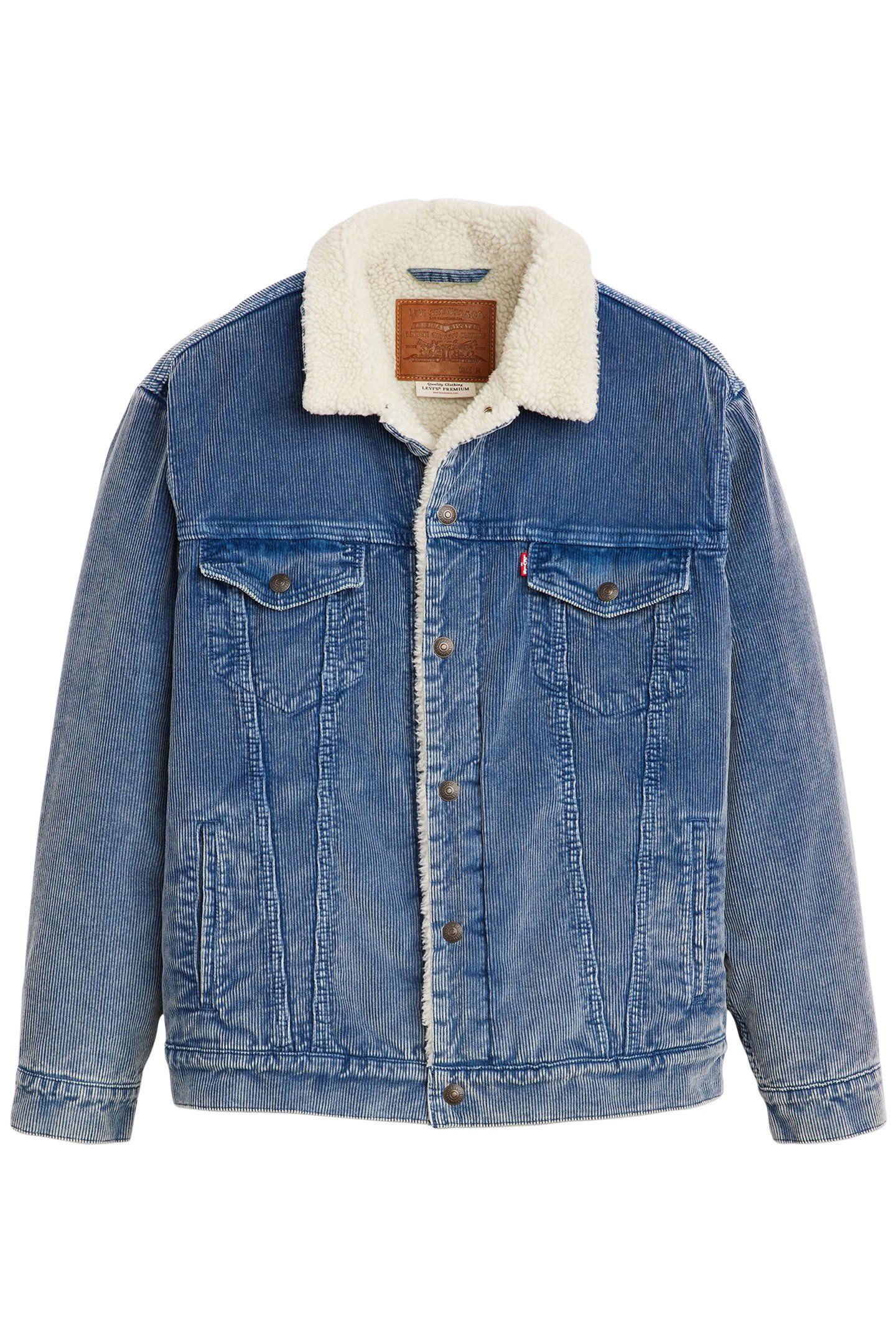 RELAXED FIT SHERPA TRKR BLUE SPRING CORD 3