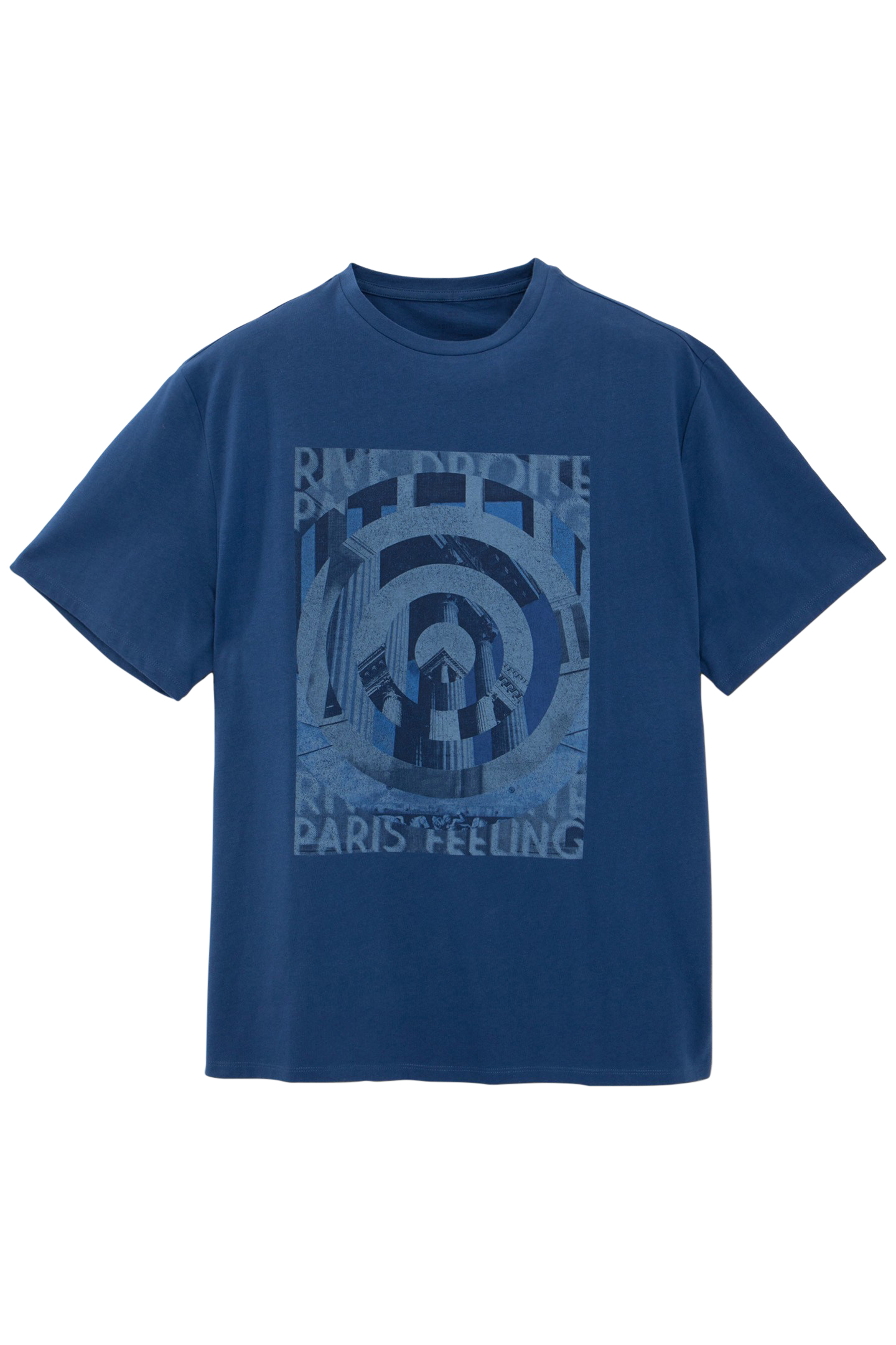 VISUAL COBALT T-SHIRT 4