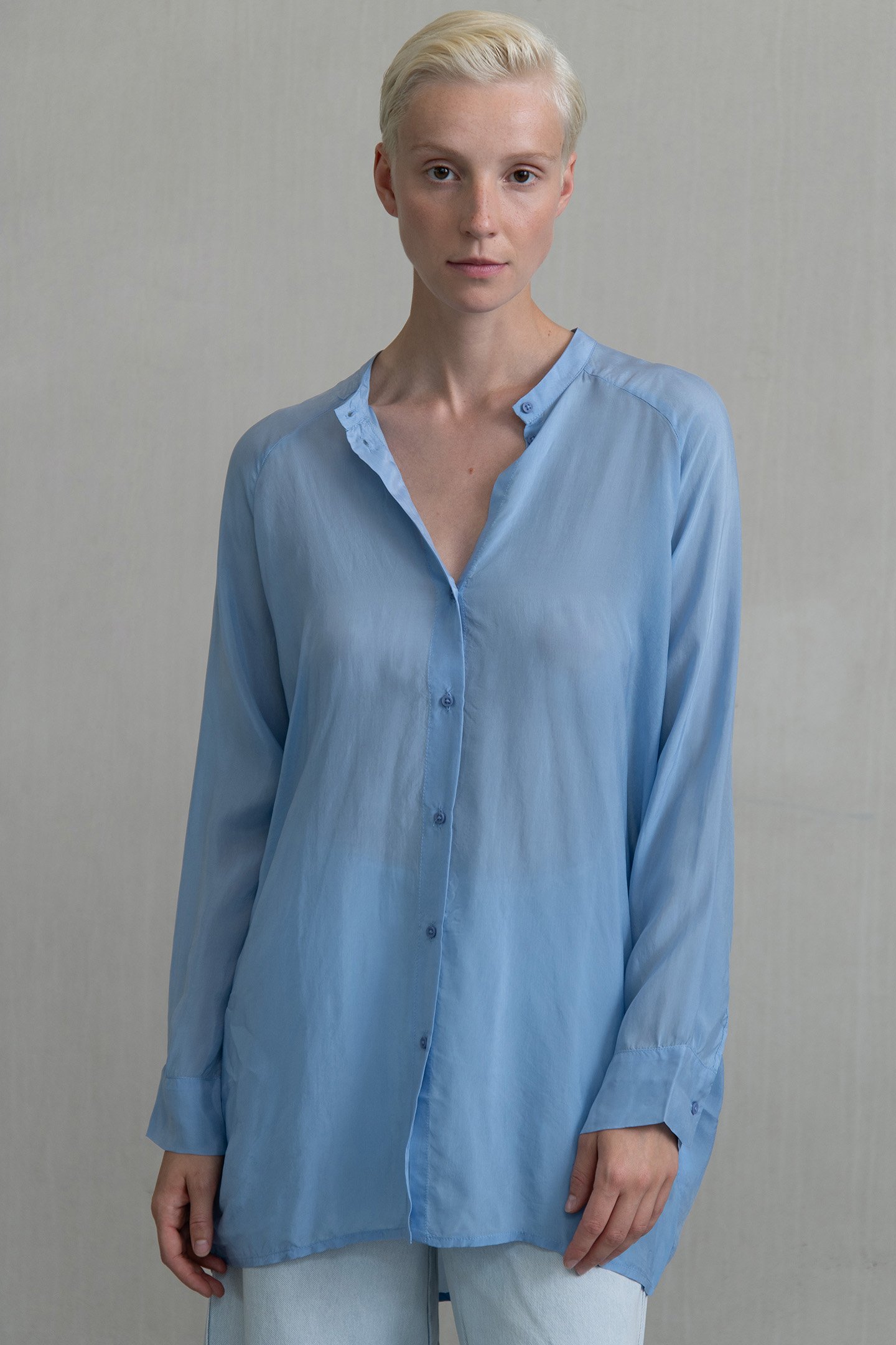 SOTTIR F BLOUSE GLACIE by Humanoid