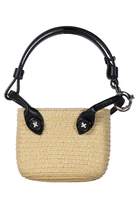 MAISON MARGIELA – RAFFIA TOTE BAG NATURAL/WHITE 4