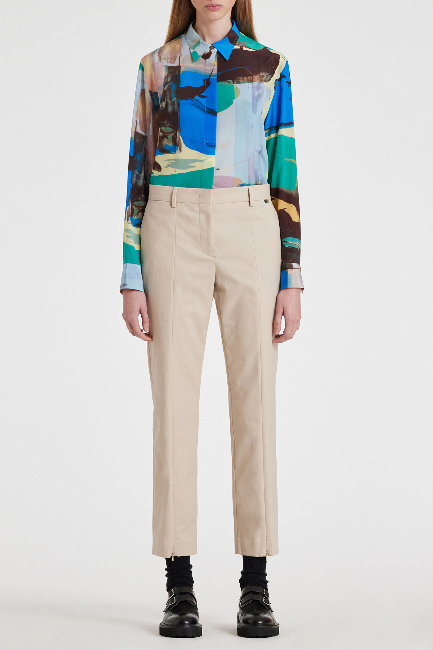 WOMENS TROUSERS LIGHT BEIGE 3