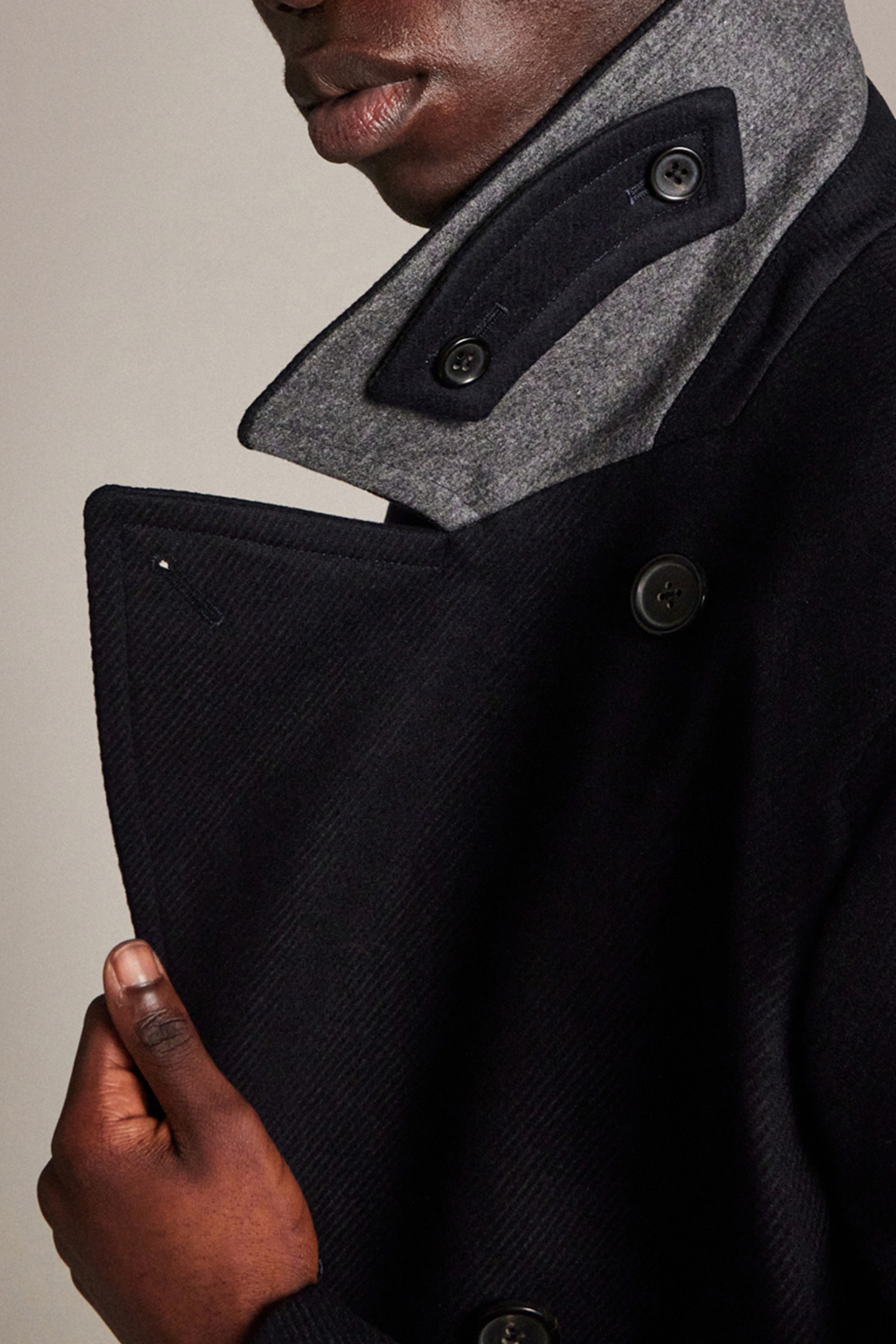 MENS COAT VERY DARK NAVY 5