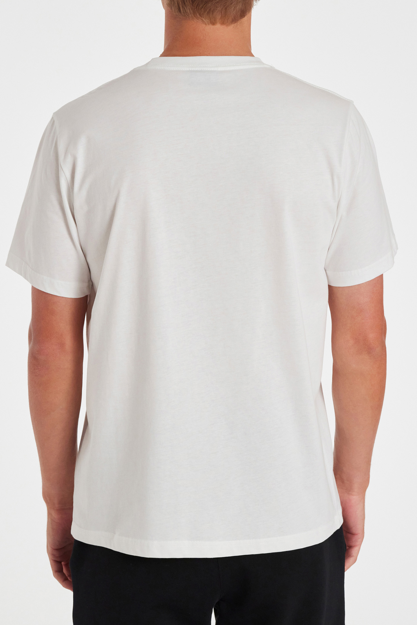 MENS REG FIT T SHIRT HONEST JOHNS WHITE 2
