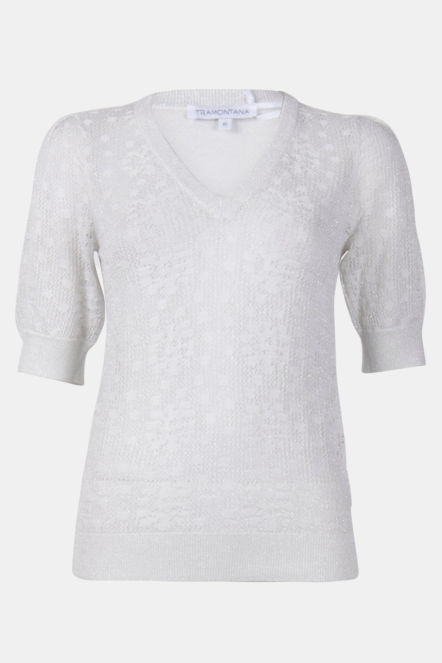 JUMPER LUREX AJOUR SILVER 3