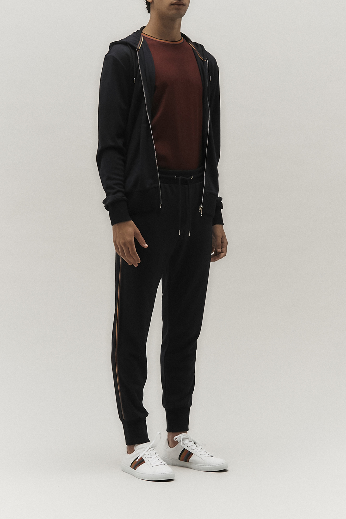 GENTS TAPED SEAM JOGGER NAVY 7