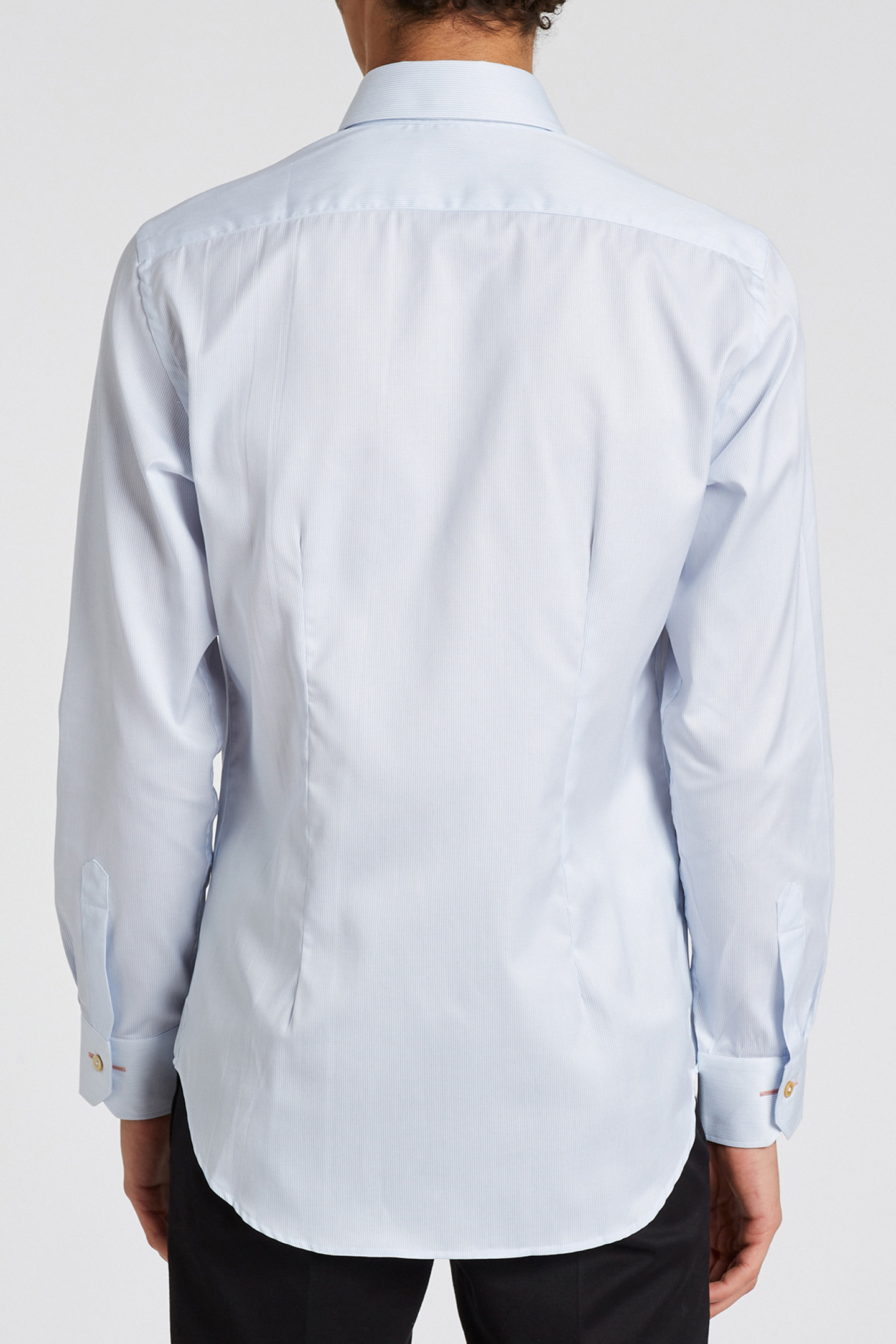 GENTS S/C SLIM SHIRT LIGHT BLUE 2