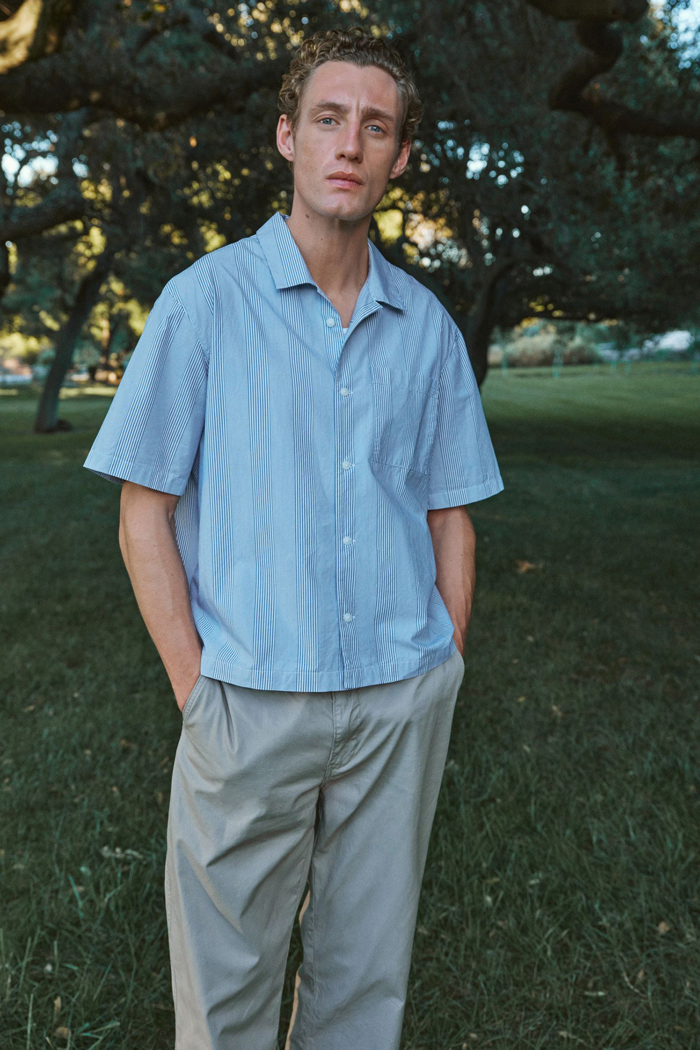 SS TOWNES BOXY SHIRT ALEXXIS STRIPE HAMP 7