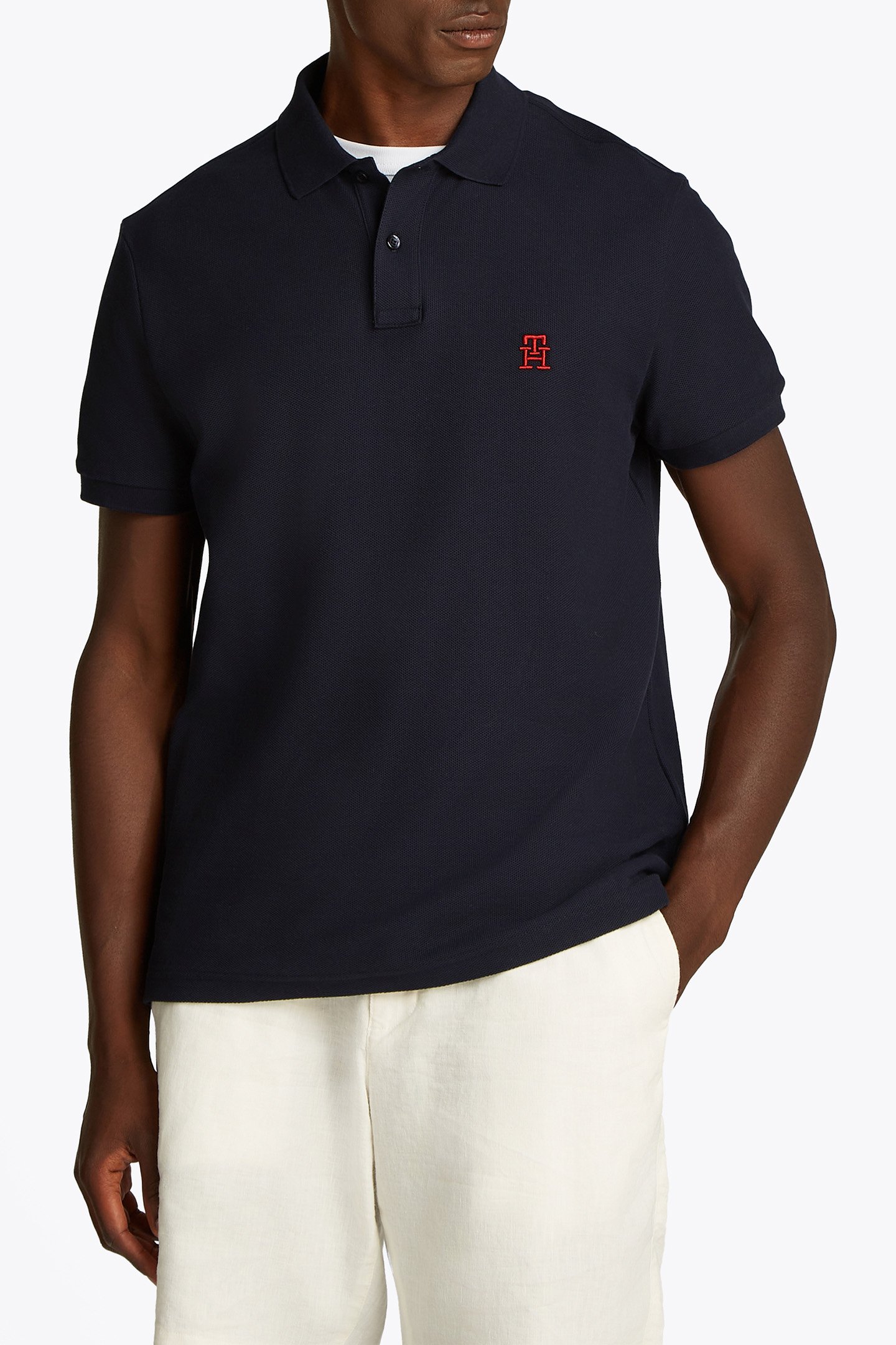 IMD REG POLO DESERT SKY by Tommy Hilfiger