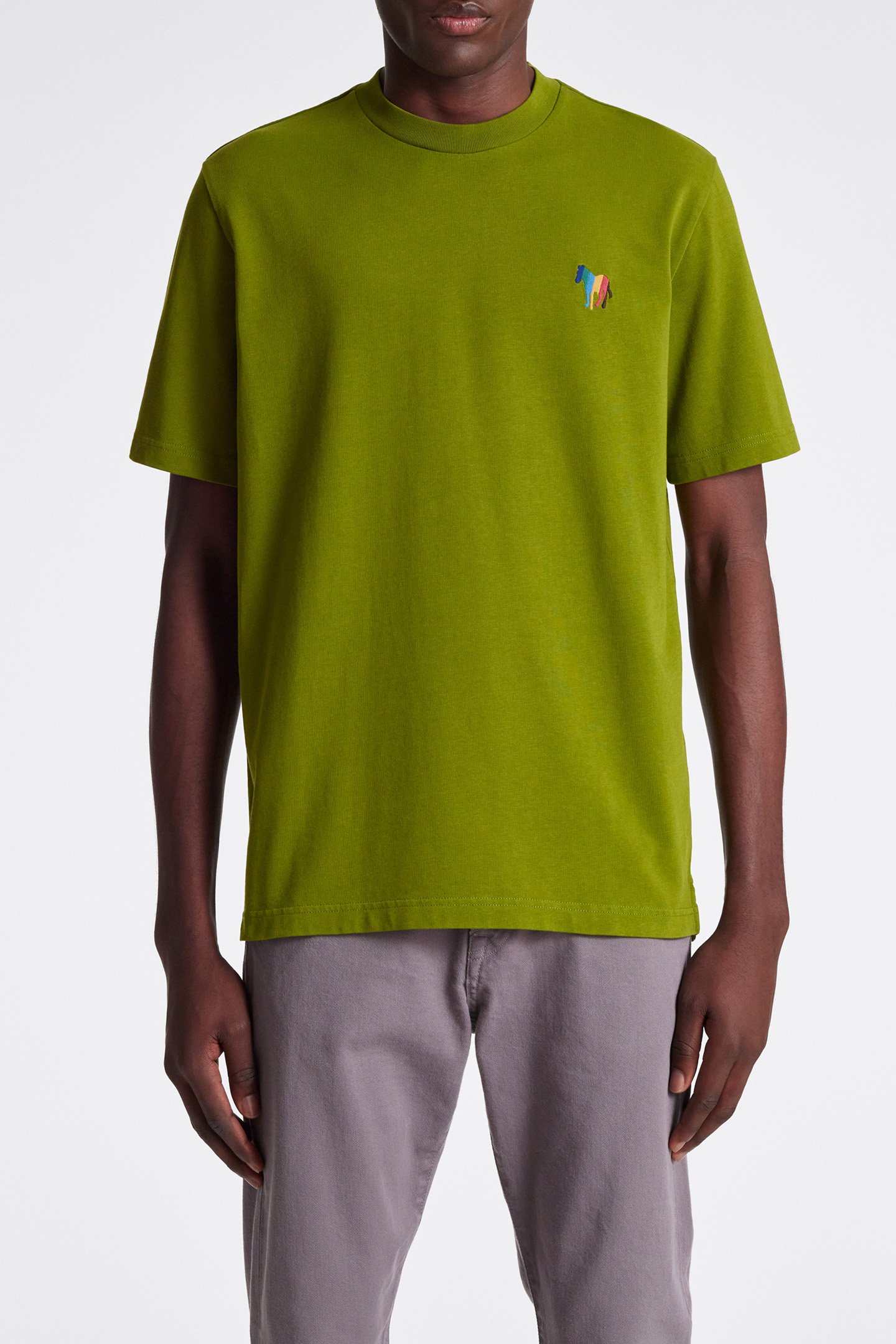 MENS SS TSHIRT SLV PKT BOTTLE GREEN 1