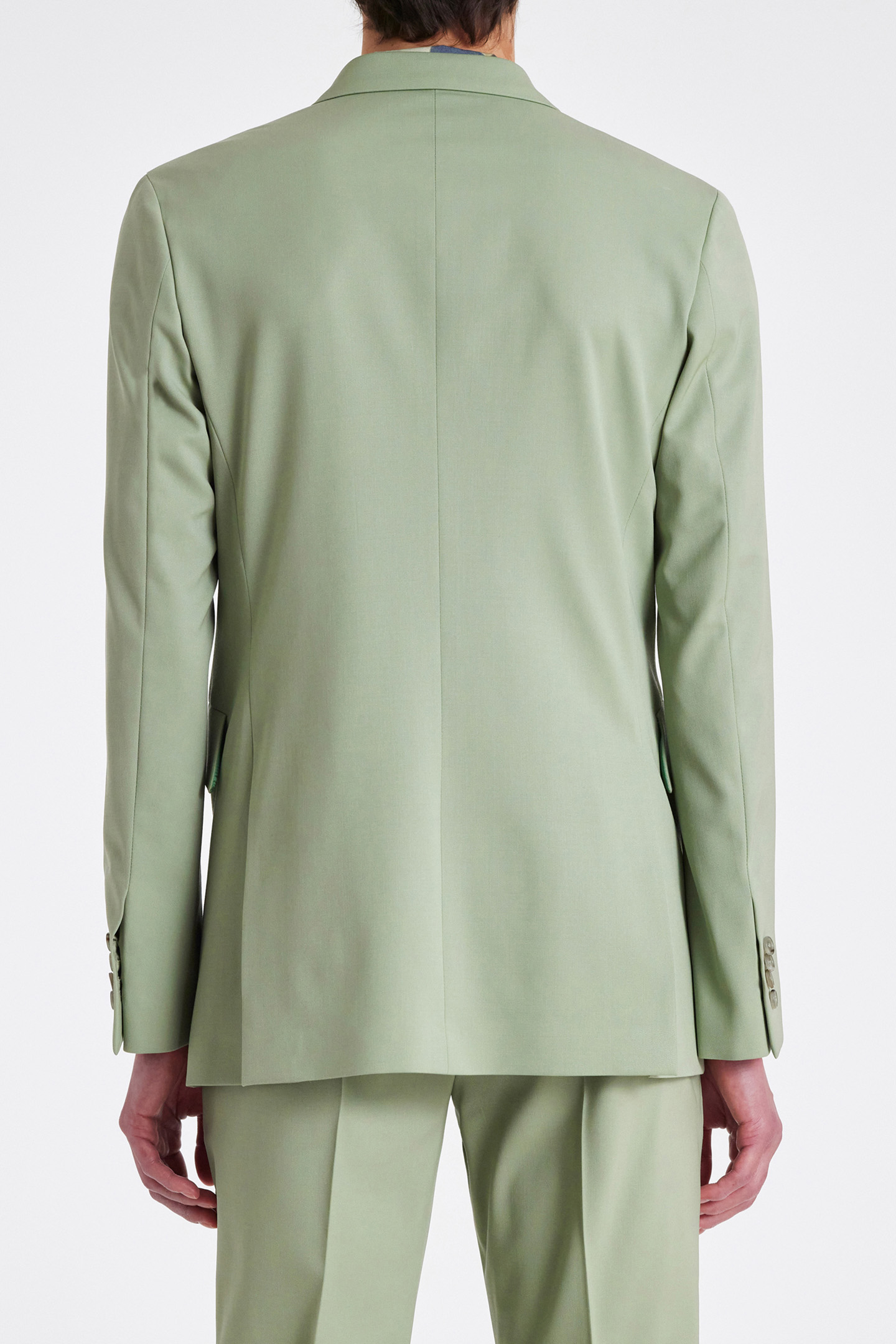 MENS 1 BUTTON JACKET GREEN 2