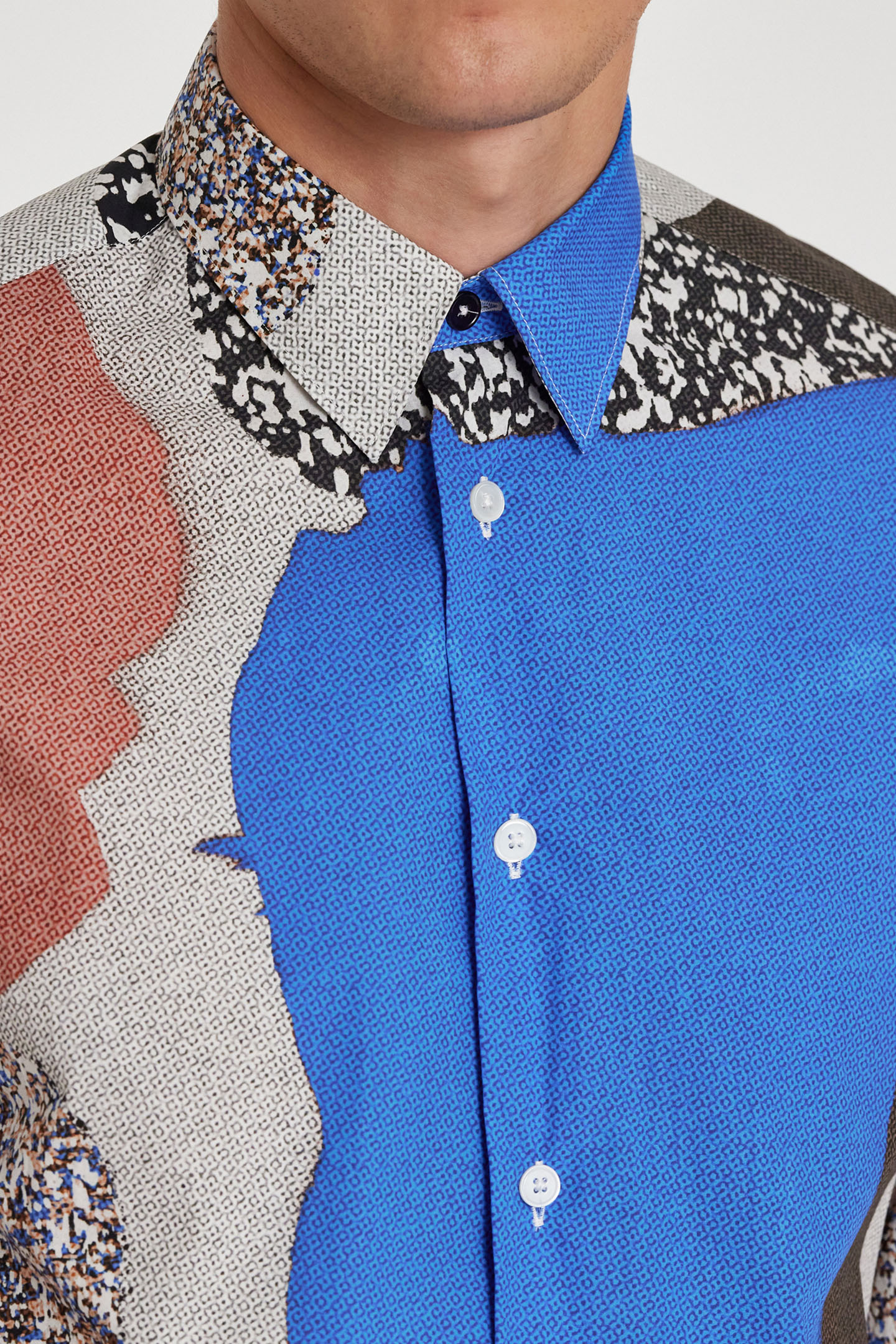 S/C REGULAR FIT SHIRT GREY 4