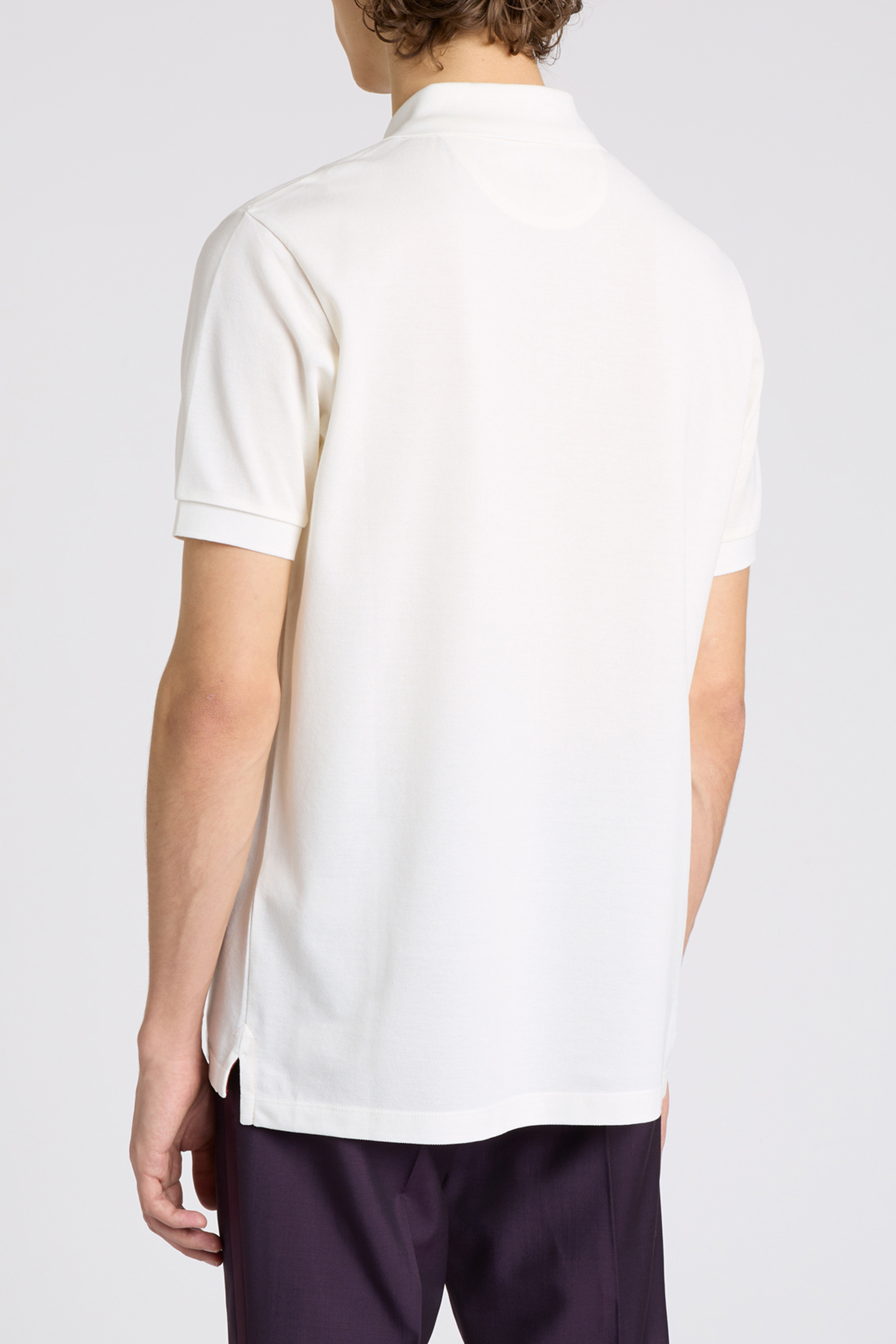 POLO SHIRT PAINT SPLATTER WHITE 2