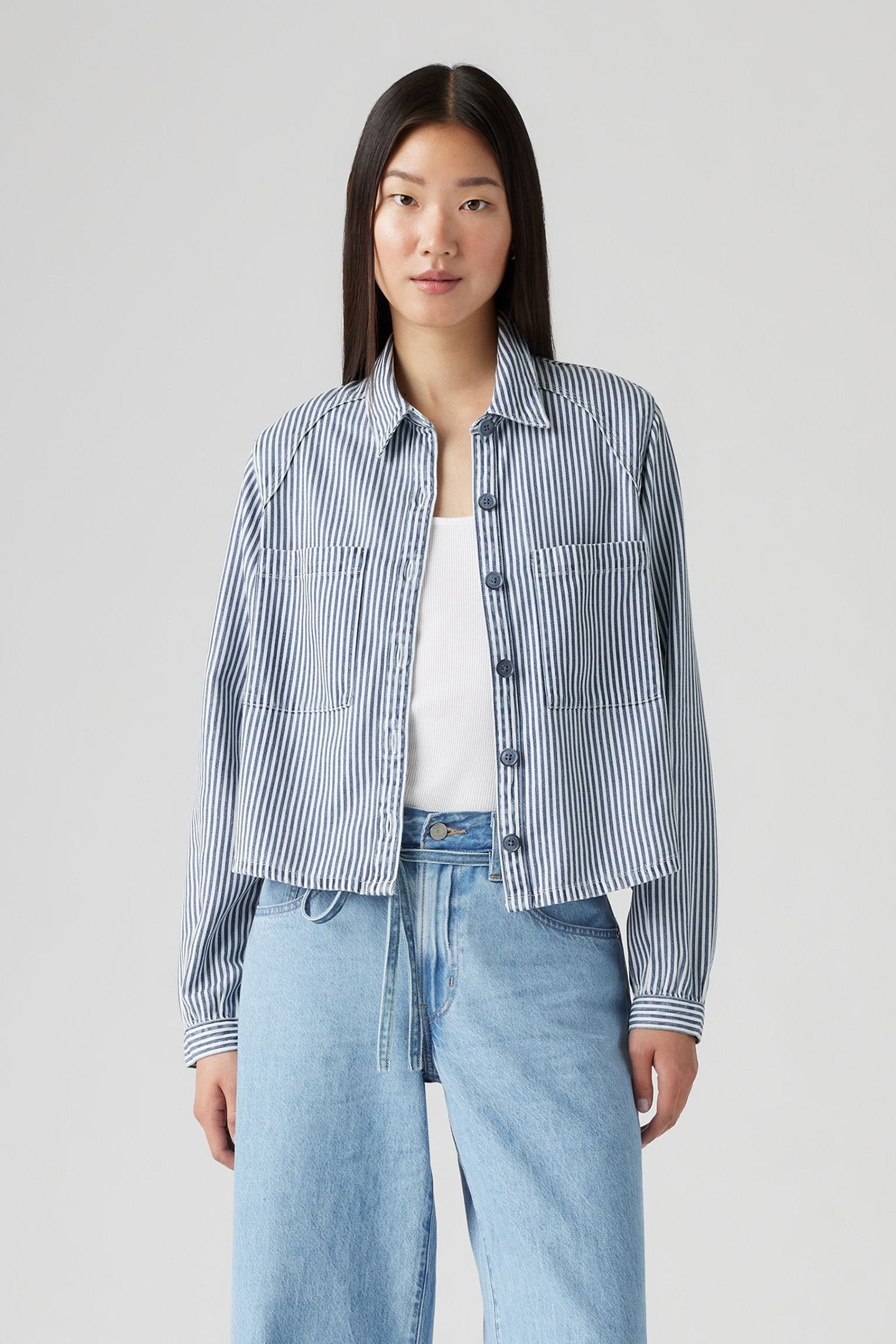 TYLA SHIRT HADLEY STRIPE 1