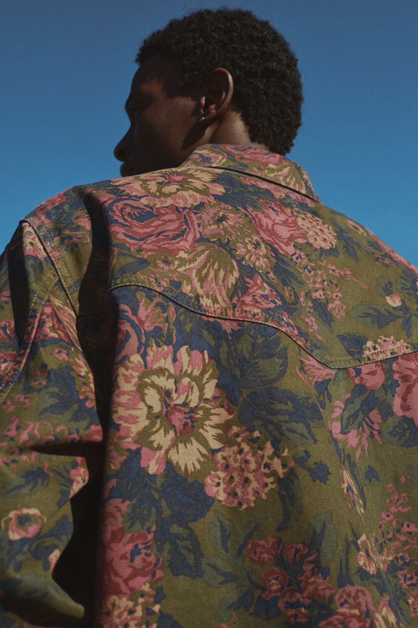 POLK JACKET COOPER FLORAL DARK OLIVE 7