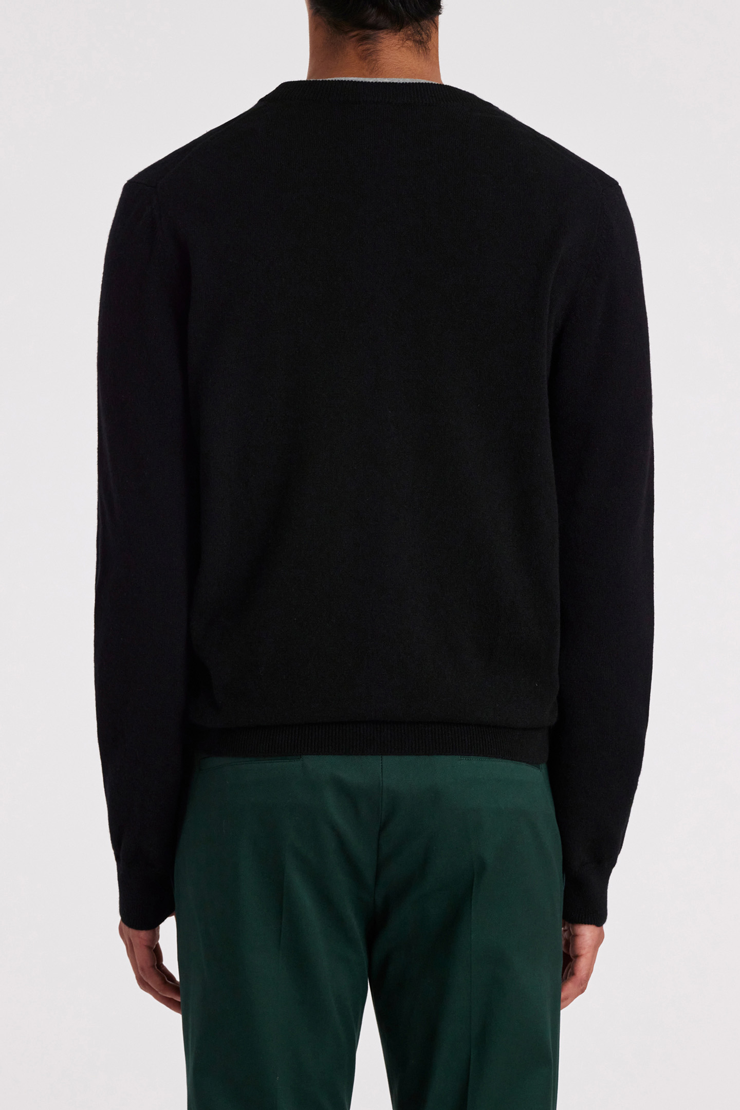 SWEATER CREW NECK BLACK 2