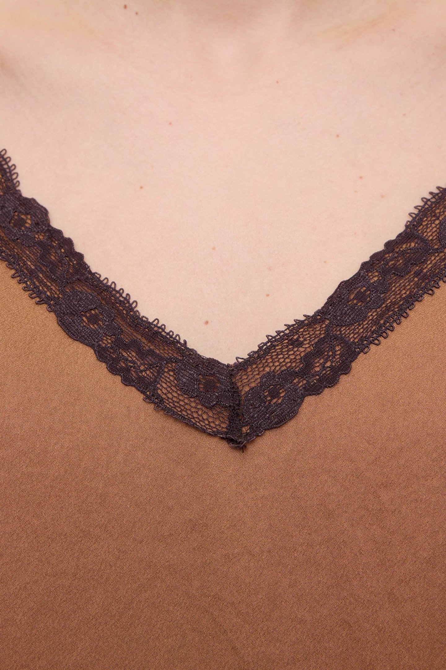 MARBLE LACE TOP TOBACCO BROWN 6