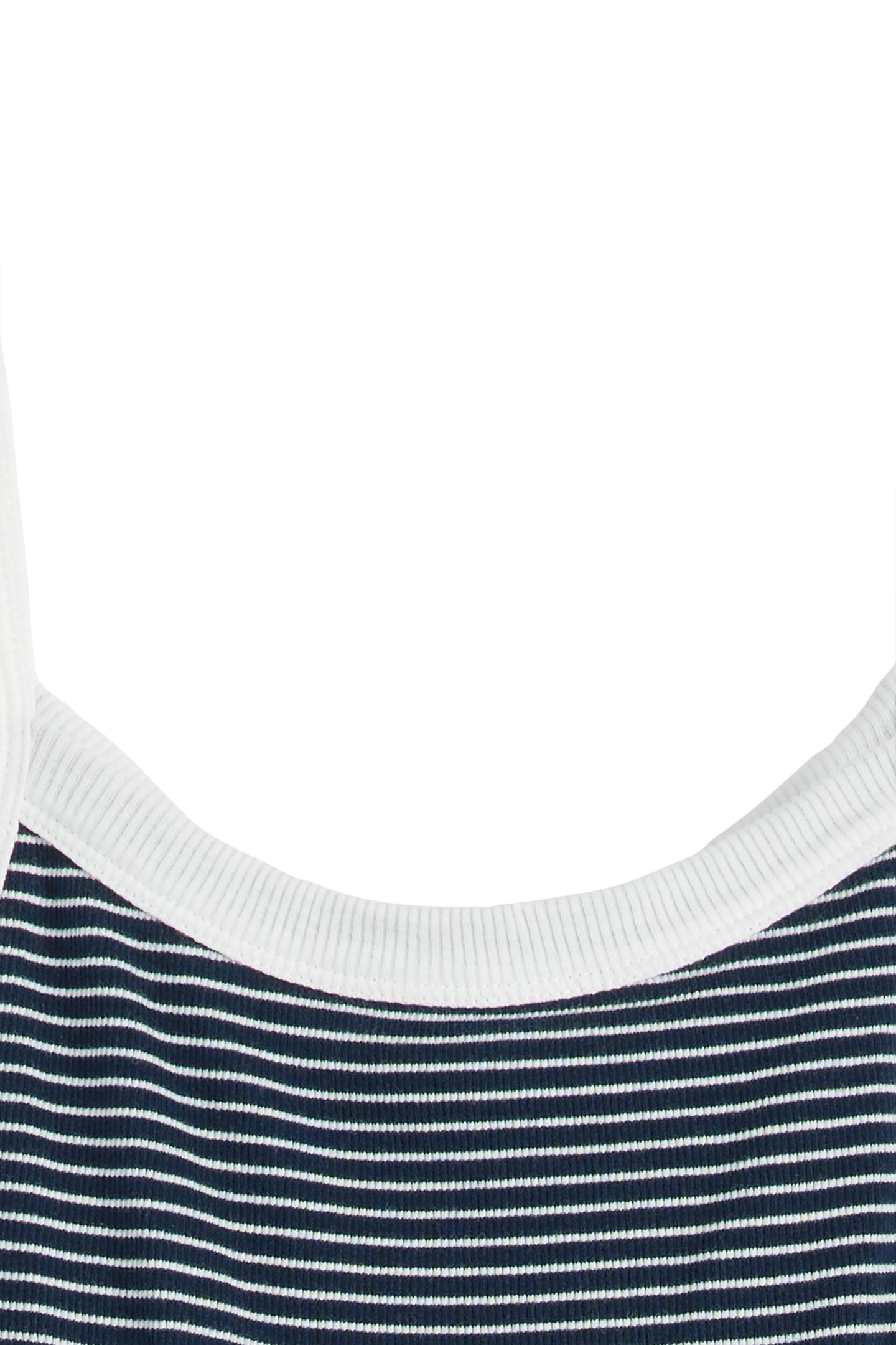 ESSENTIAL SPORTY RIB TNK ANNALISE STRIPE 6