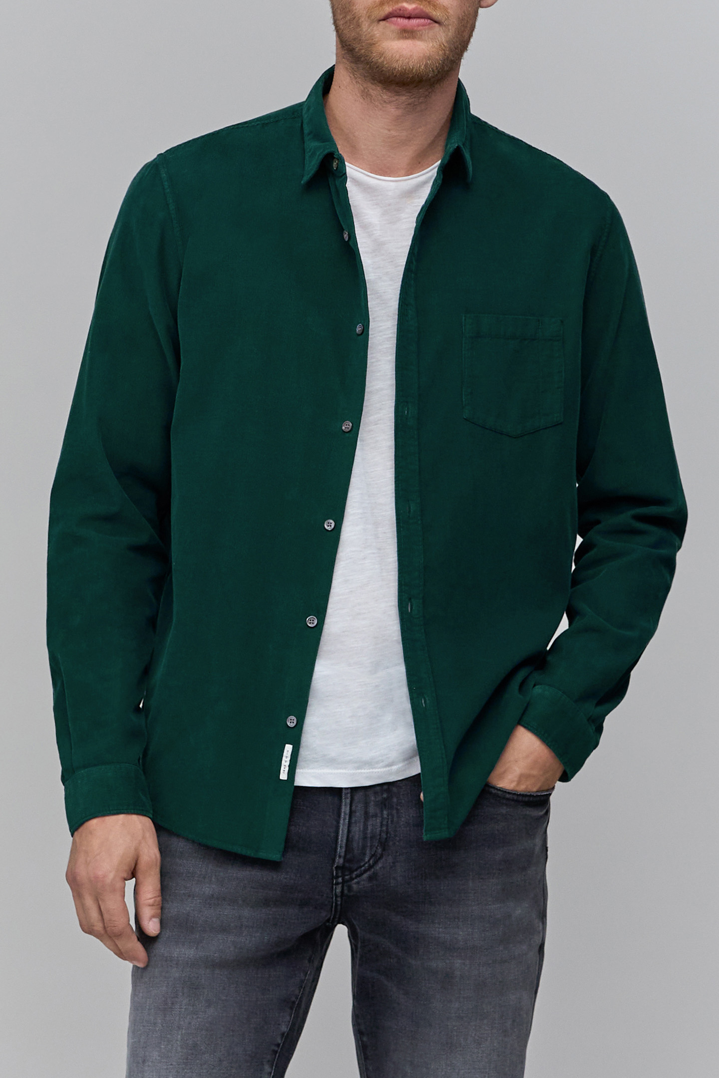 SHIRT GREEN VELVET MILLERAIES 5