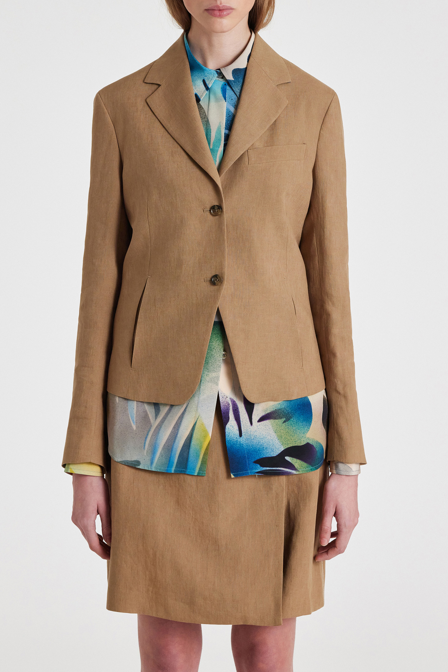 WOMENS JACKET MEDIUM BEIGE 1