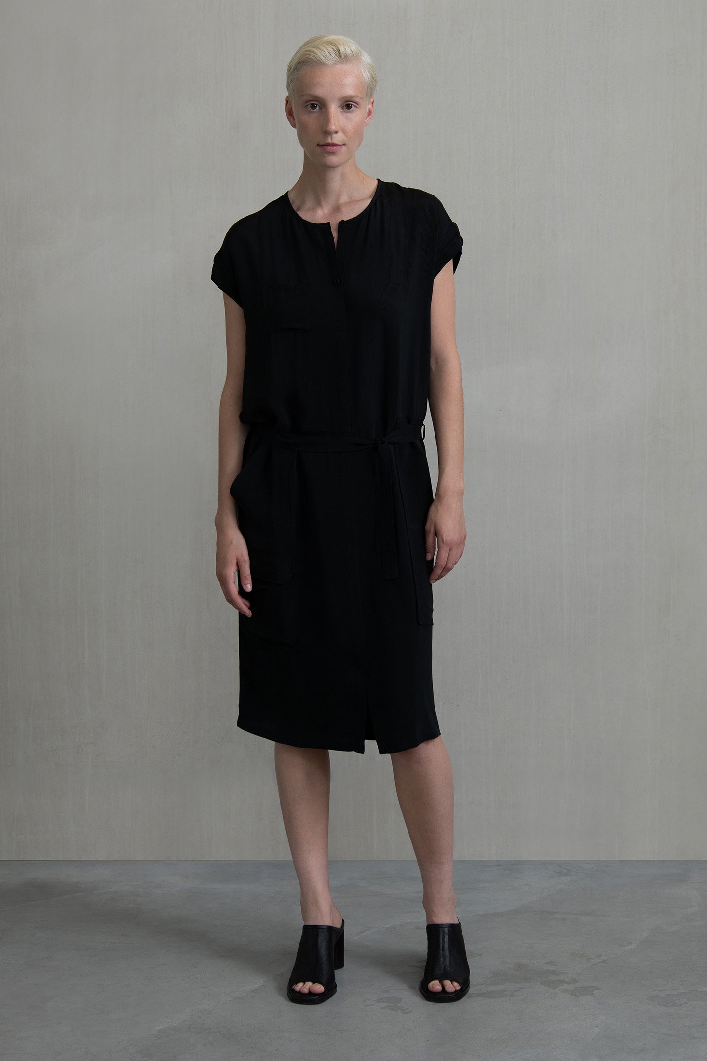 DELLA C DRESS BLACK by Humanoid