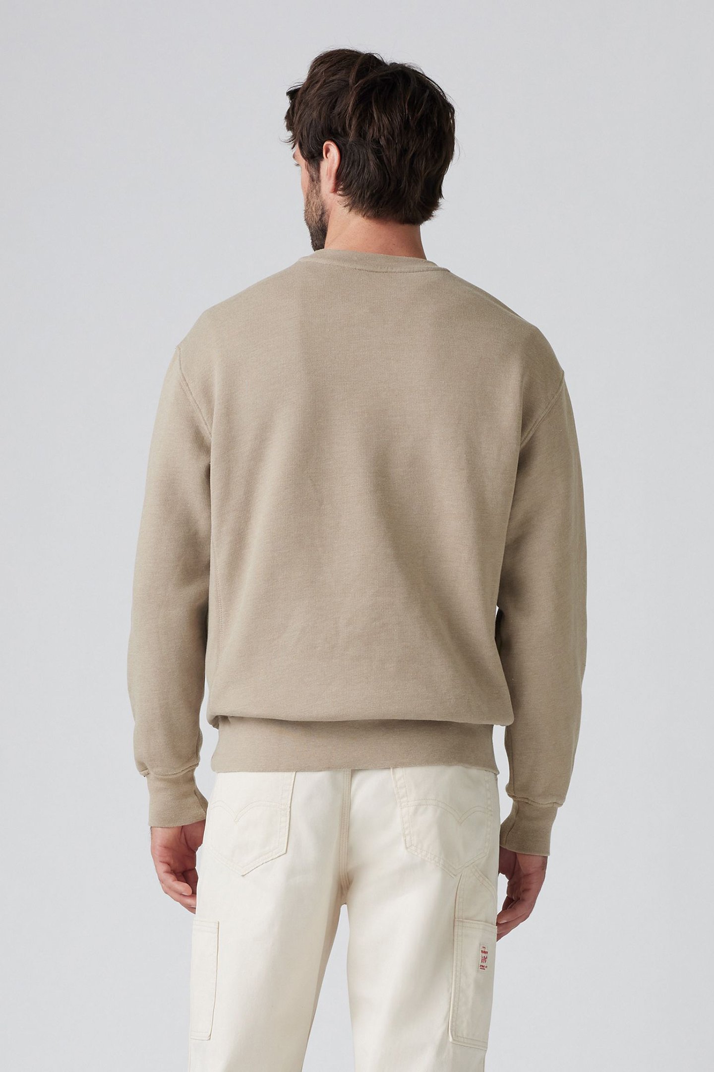 AUTHENTIC CREW TWOTONE OVERDYE EGRET 2