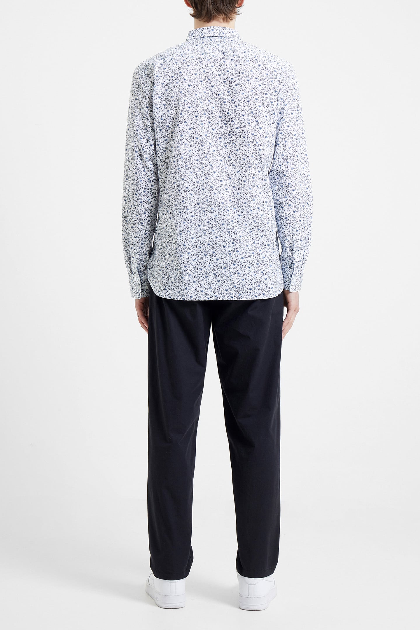 FLORAL LS BLUE LEAF FLORAL 3