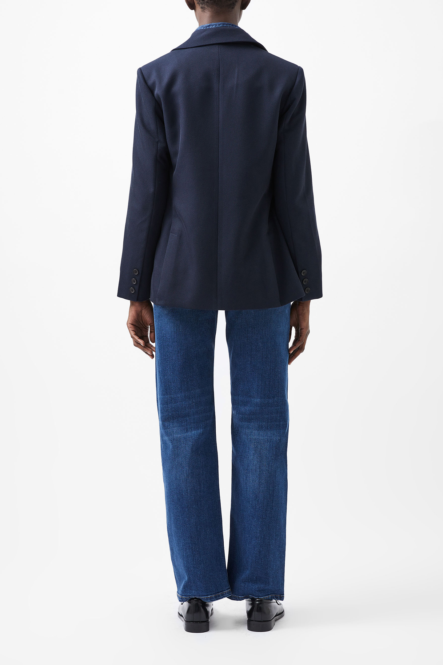 FLORENCE TWILL BLAZER MARINE 2