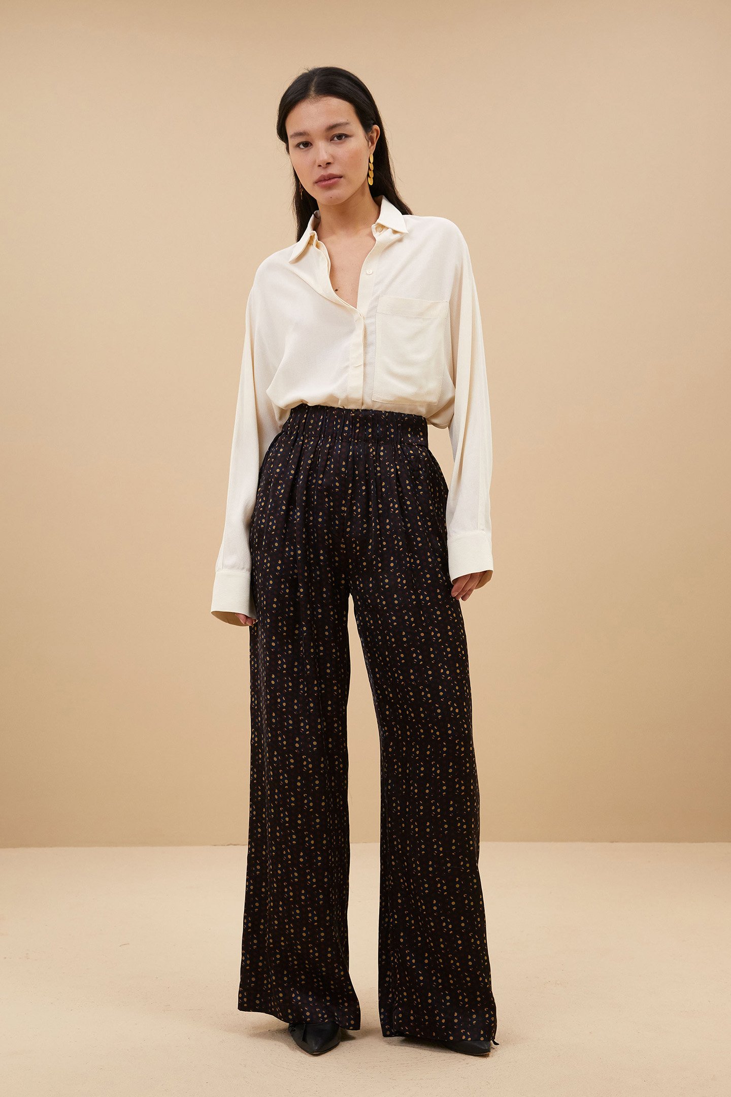 BENJI PAISLEY PANTS PAISLEY DOTS by BY-BAR