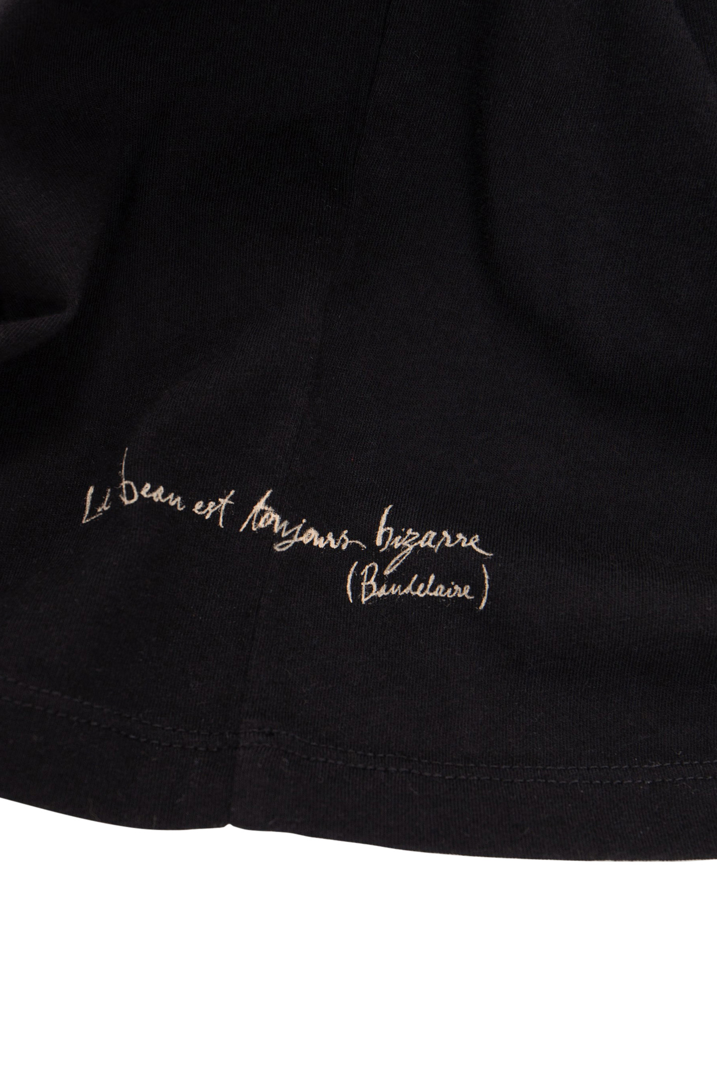 BLACK MAXI FLOWER T-SHIRT 7