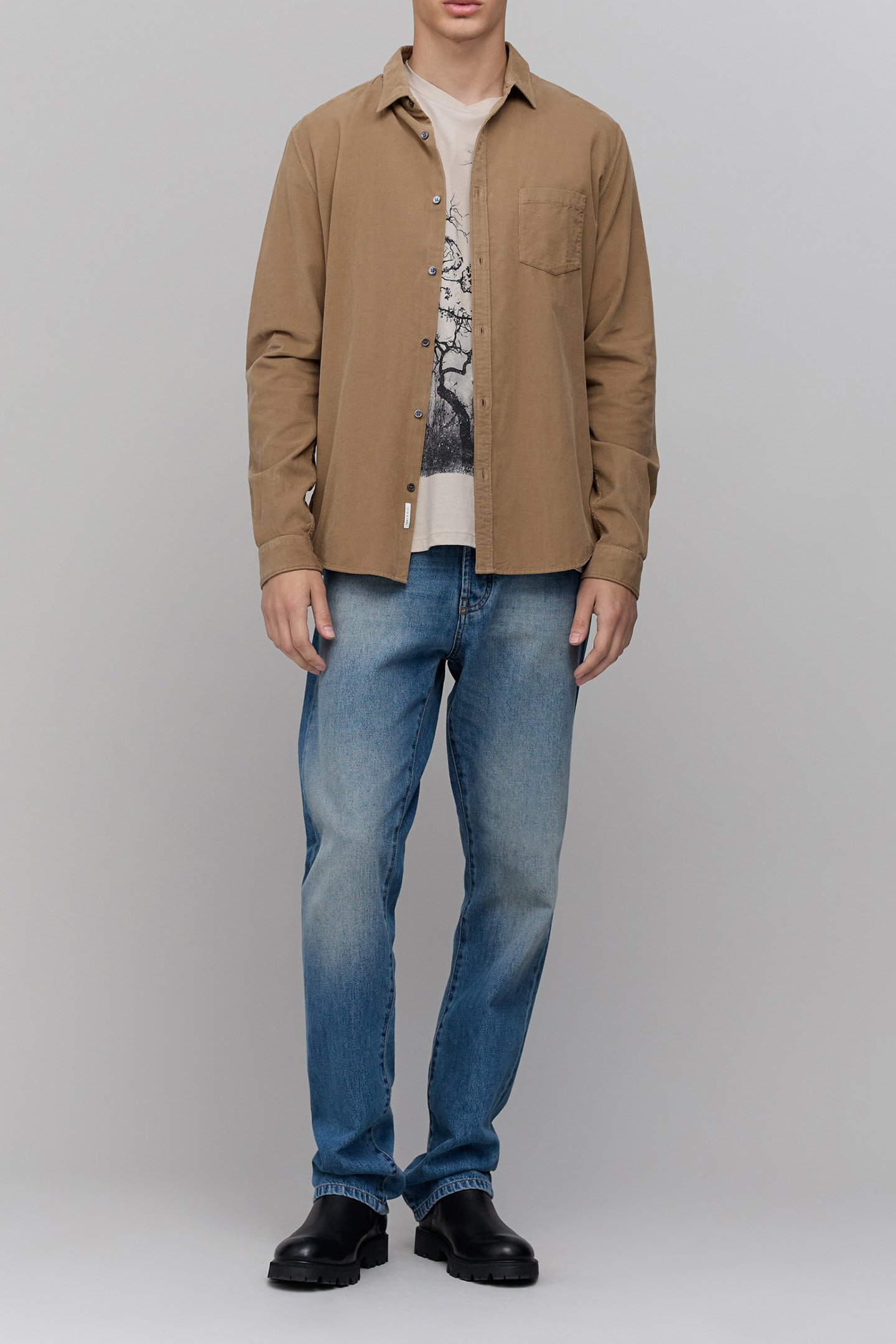 BEIGE TREE T-SHIRT 6