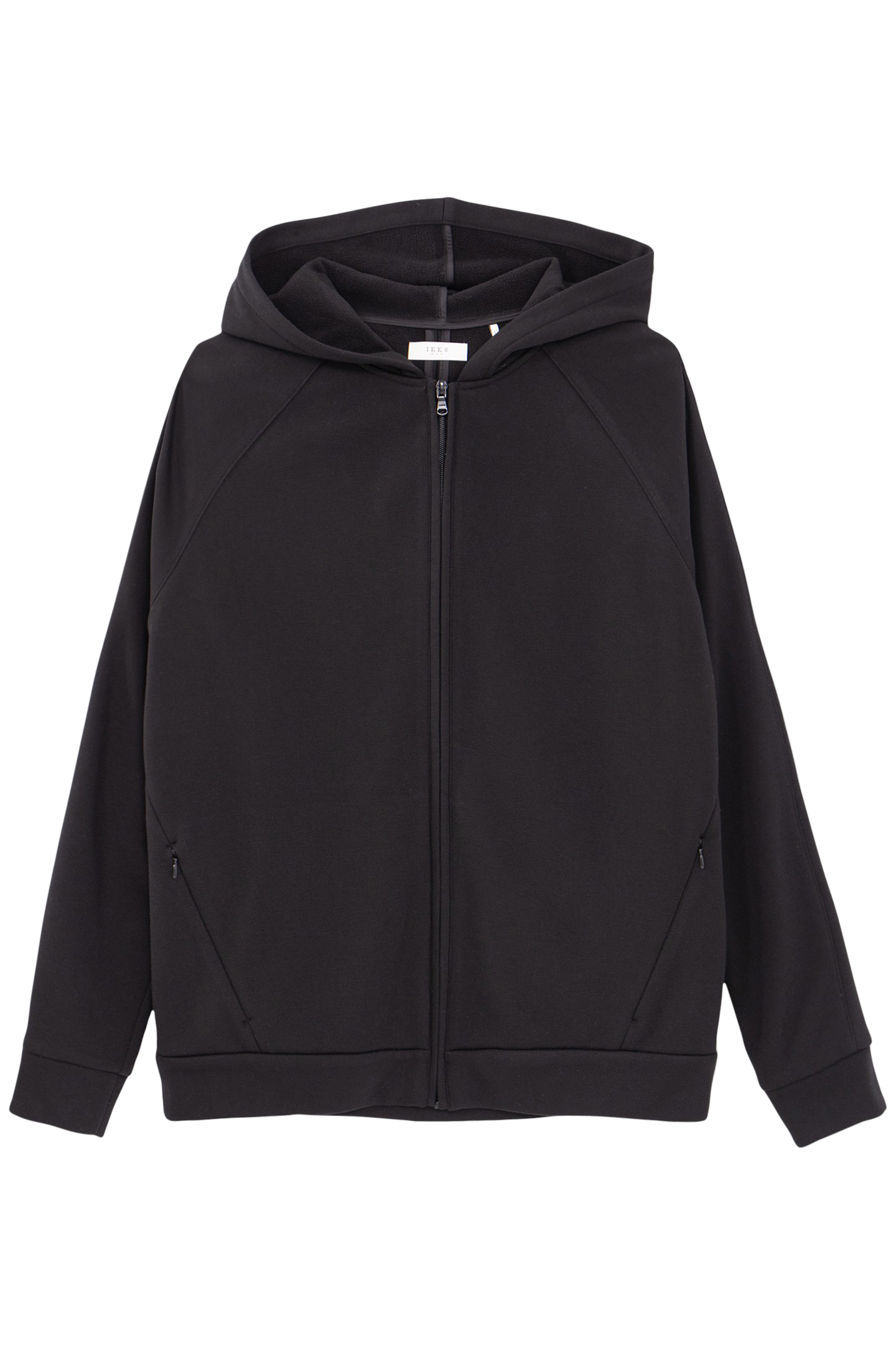 BLACK ZIPPED WATERPROOF BREATHABLE CARDIGAN 3