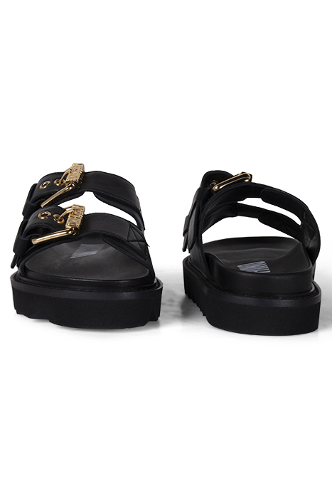 BLACK SANDALS BLACK 2