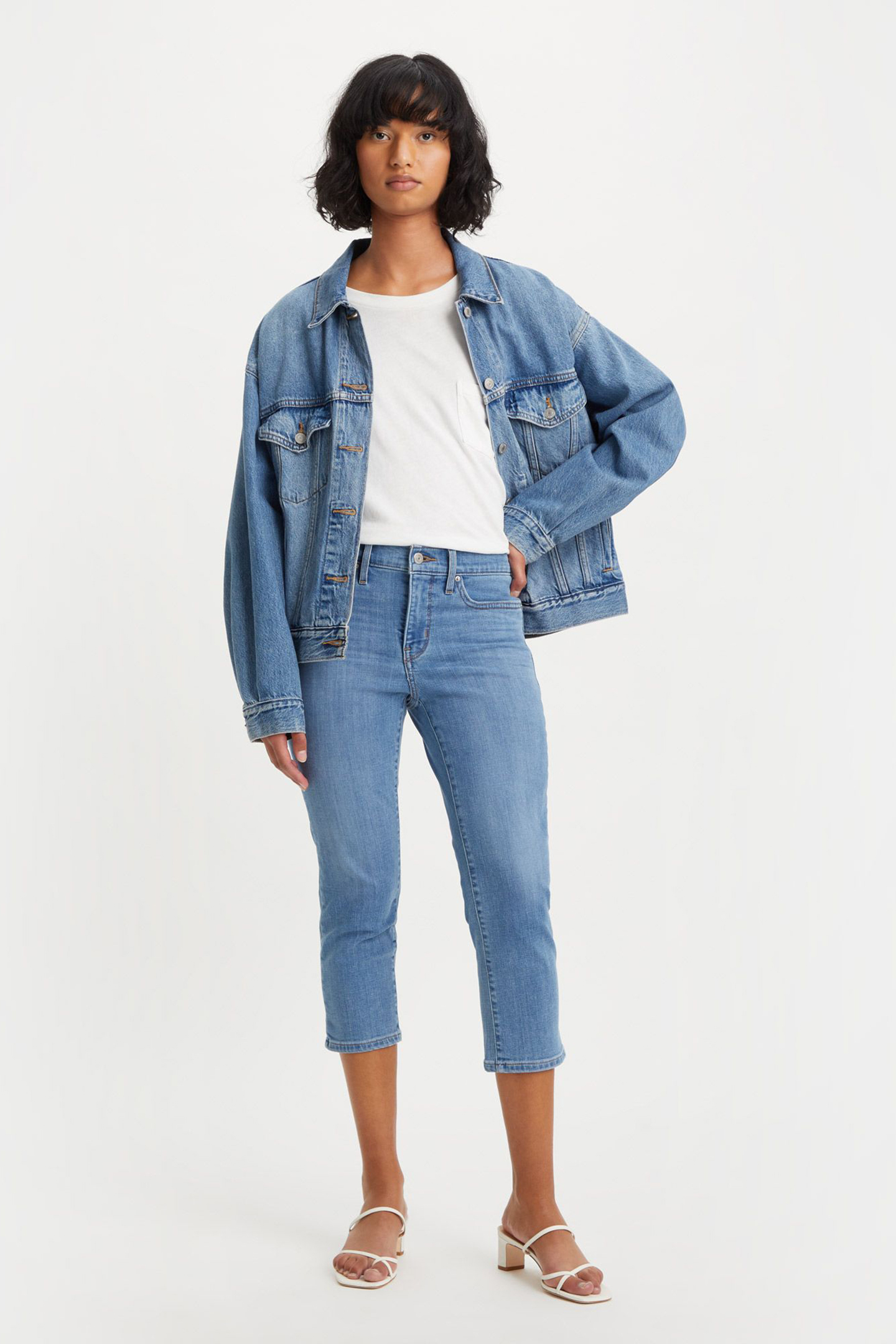 311 SHAPING SKN CAPRI 22 LAPIS LEVEL by Levi's