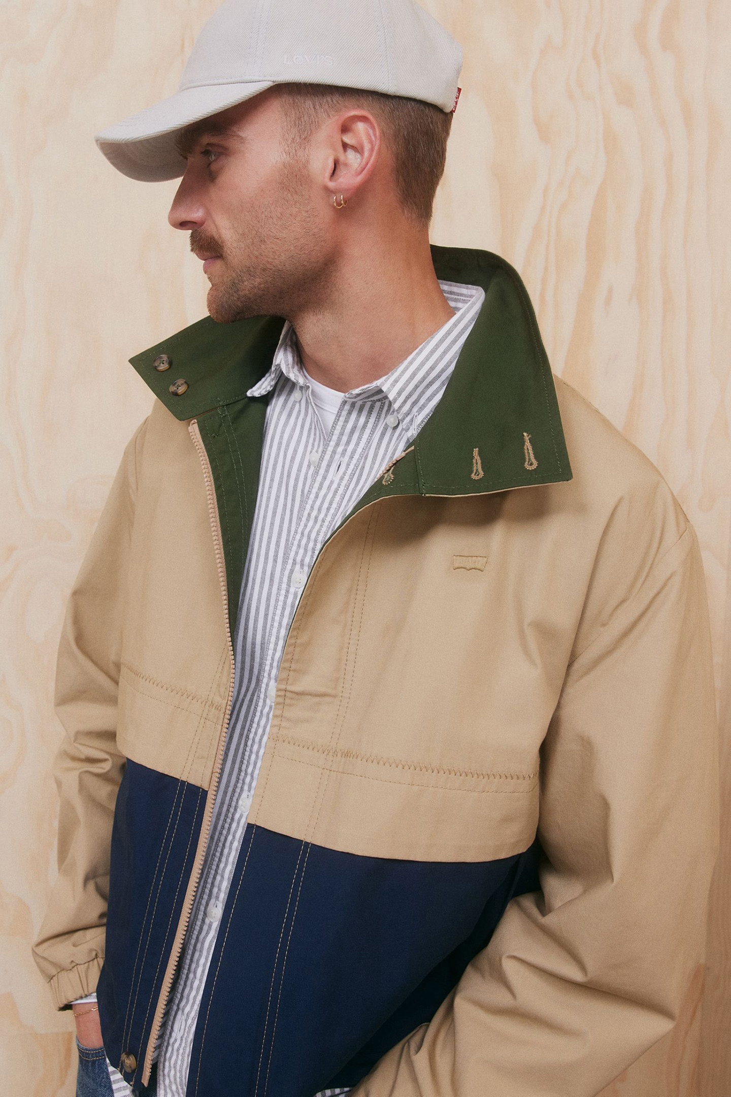 AUTHENTIC BUTTON DOWN WAYLON STRIPE 7