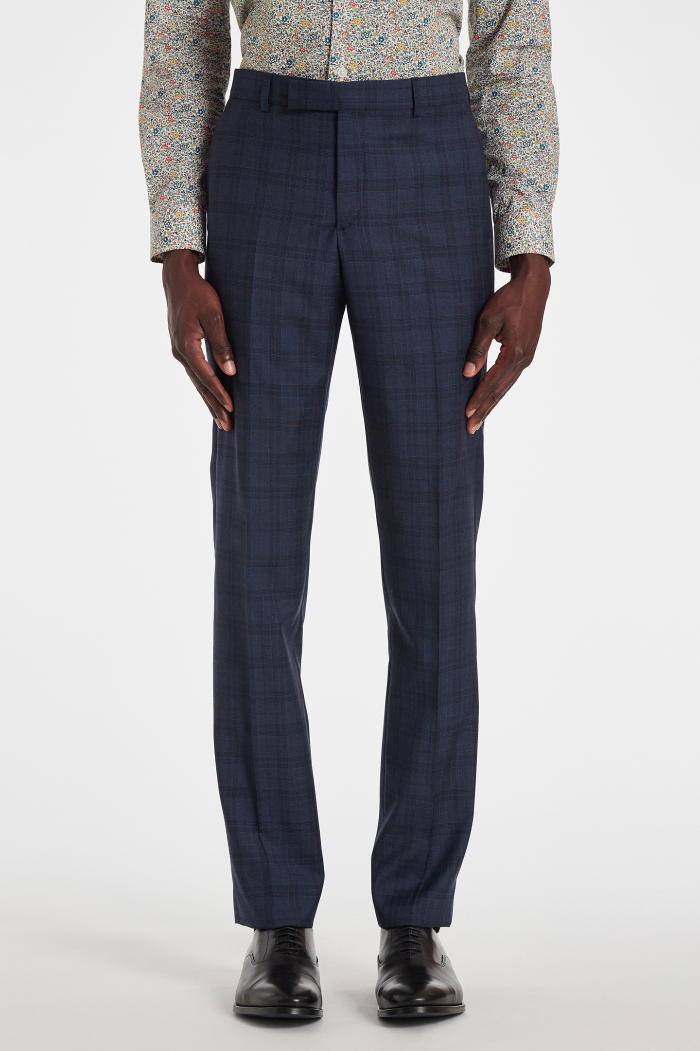 TAILORED FIT 3PCE 2 BUTTON SUIT NAVY 9