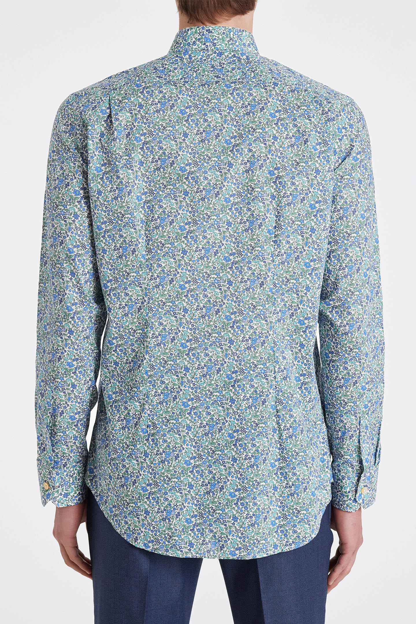 MENS S/C TAILORED FIT SHIRT LIGHT BLUE 2