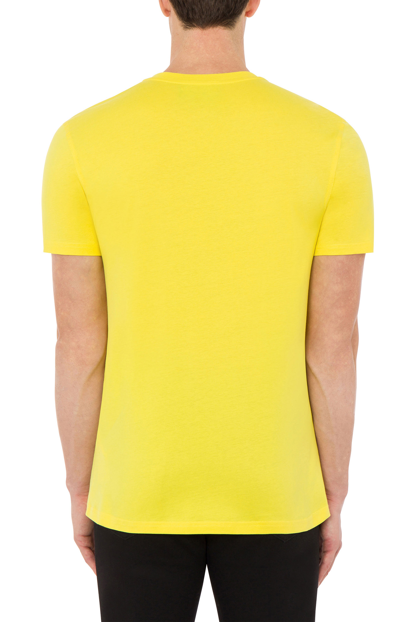 MOSCHINO TEDDY BEAR ORGANIC JERSEY T-SHIRT YELLOW 2